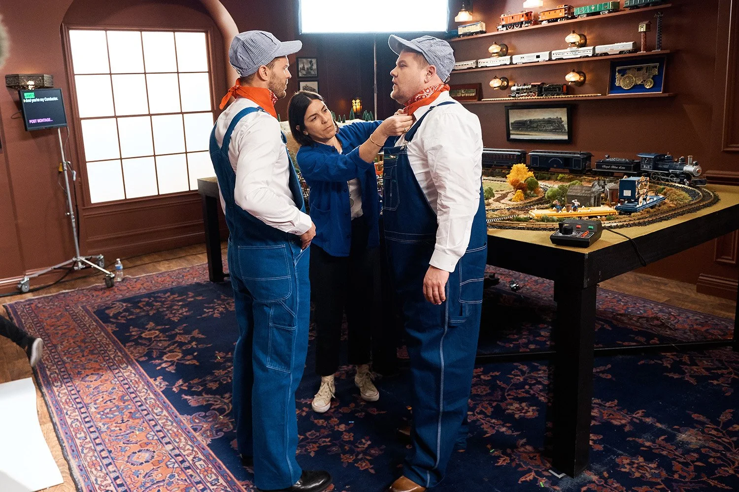 Adjusting trains wardrobe.jpg