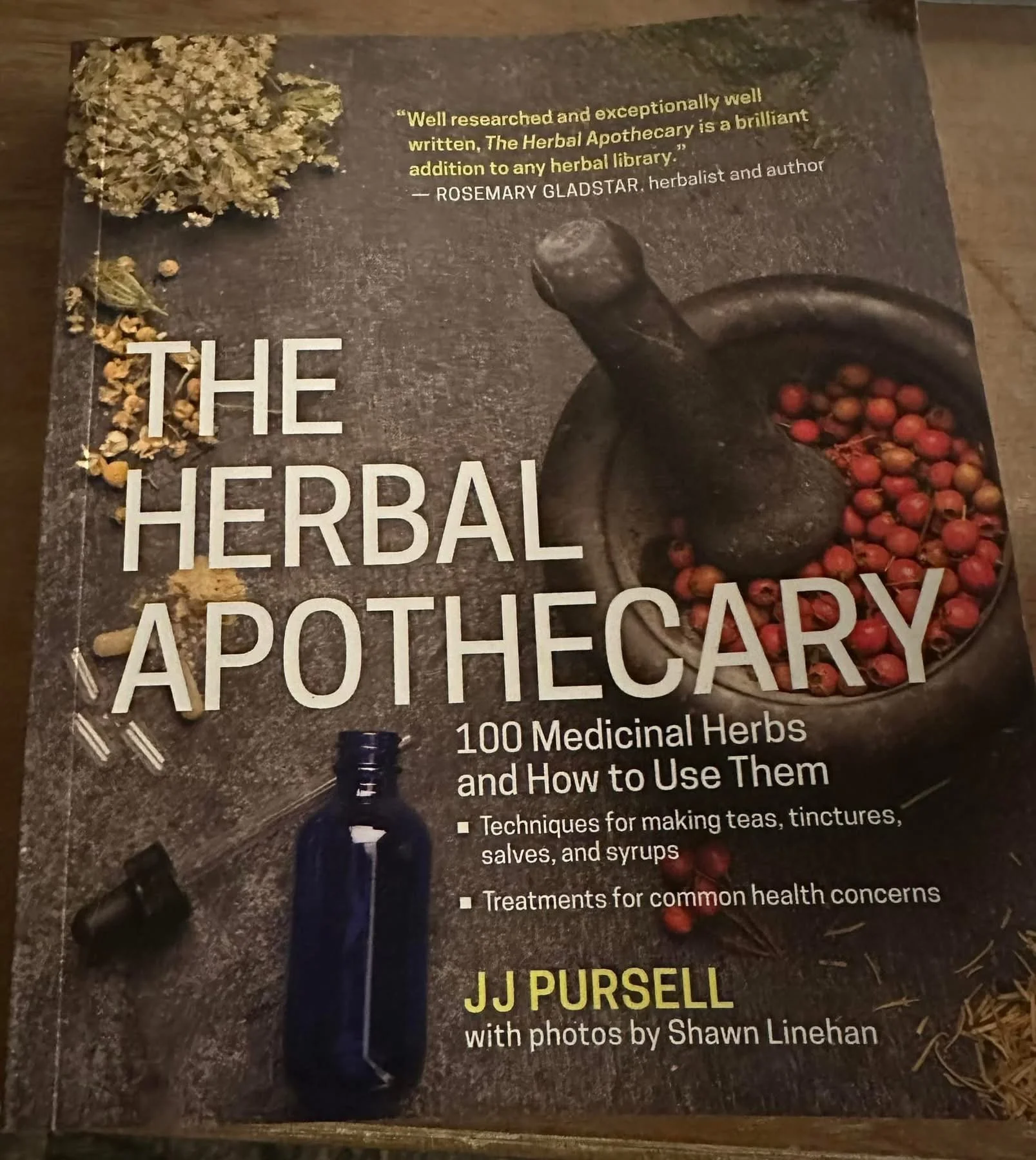 the herbal apothecary, recommended book on herbalism