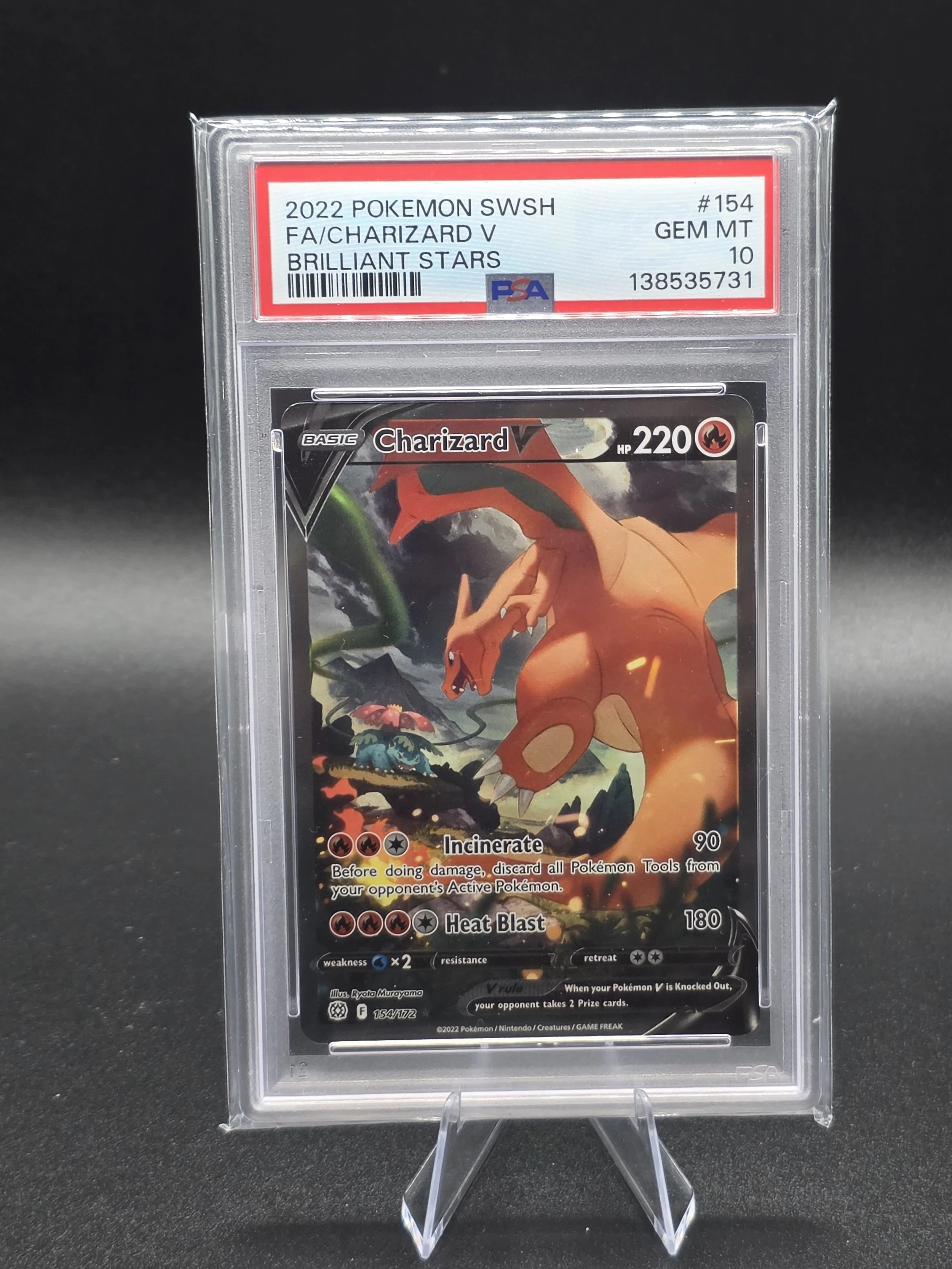 Charizard V 154 (PSA 10)