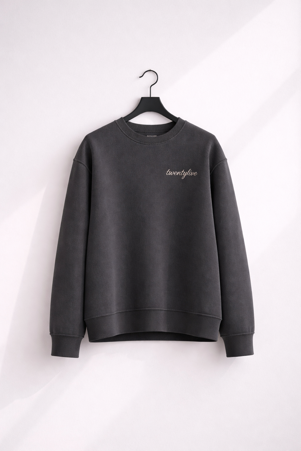 Twentyfive Script. Charcoal.