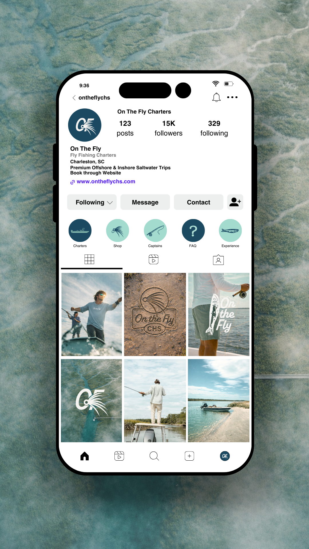 Beige Aesthetic Modern Phone Mockup Fashion Promo Your Story.png