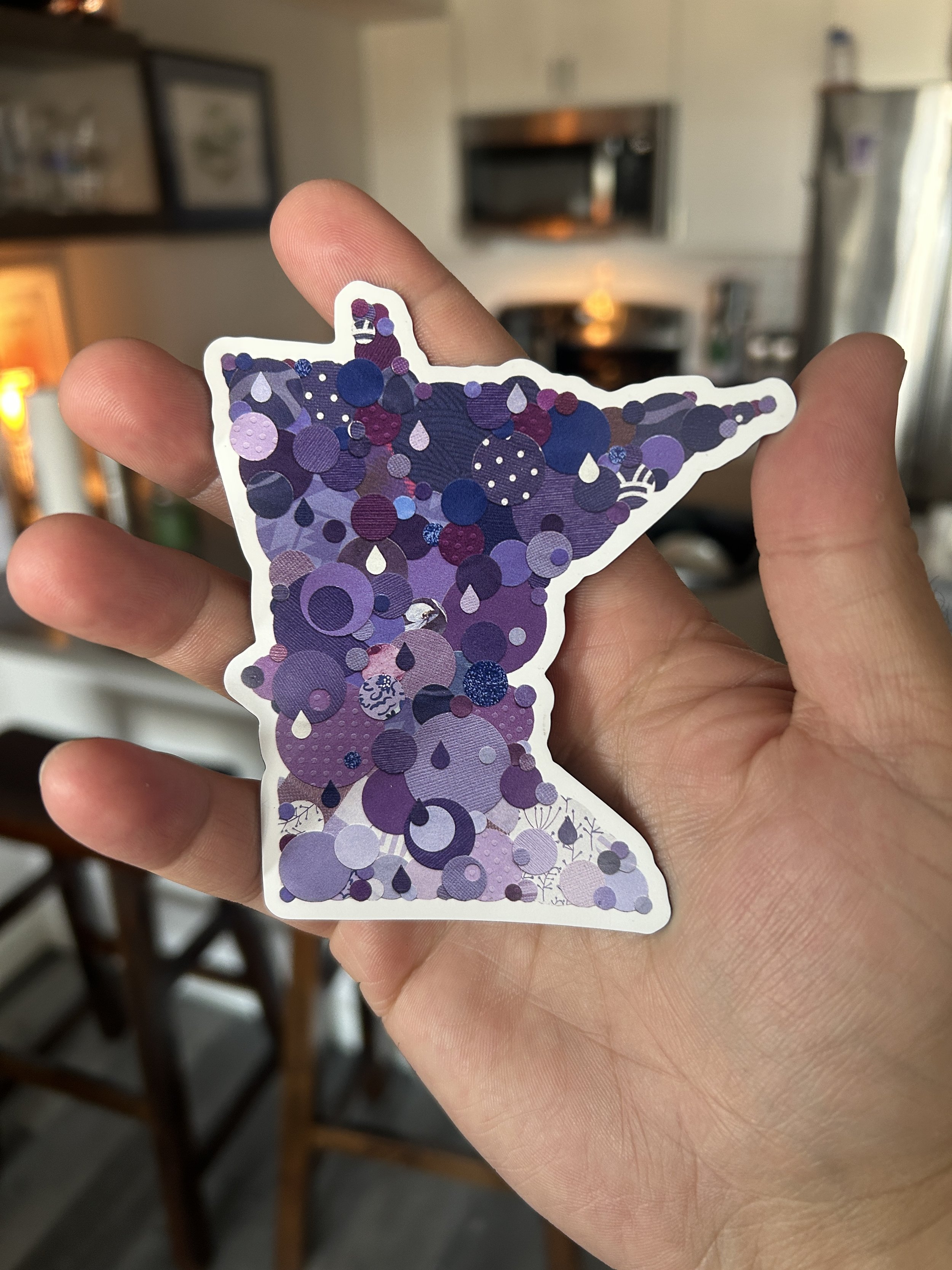"Minnesota Rain" magnet