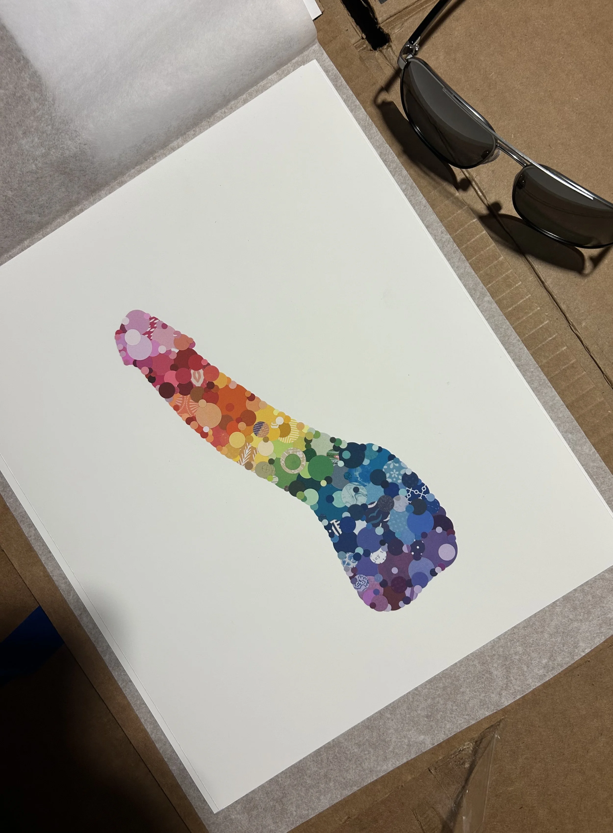 "Unrestrained" 10x12" numbered print (unframed)