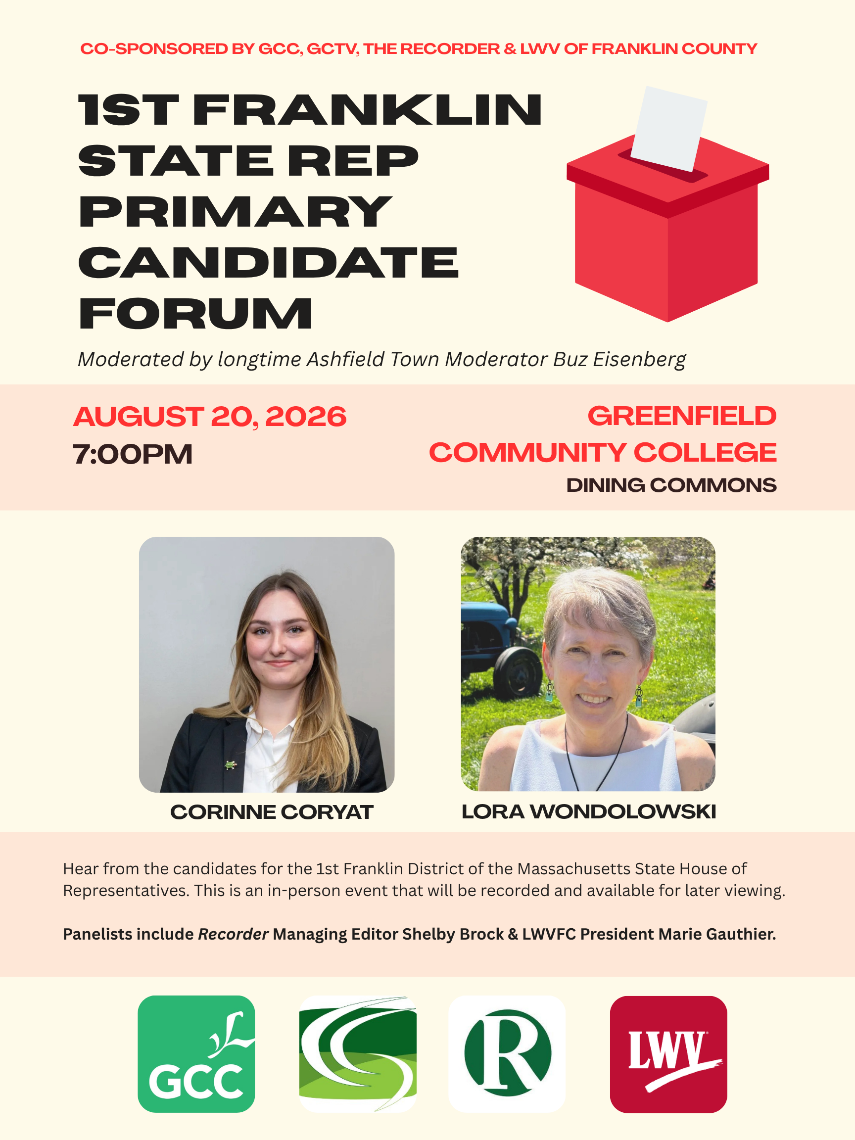 League of Women Voters Forum