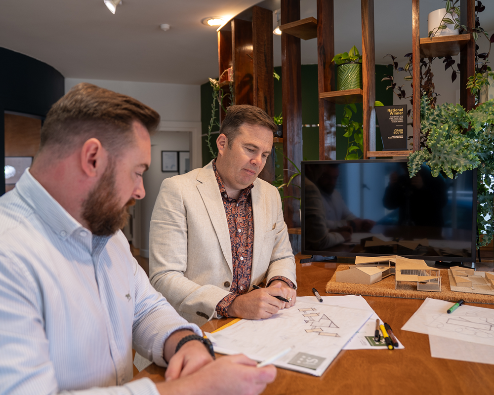Craig South and Campbell Jones, South Architects