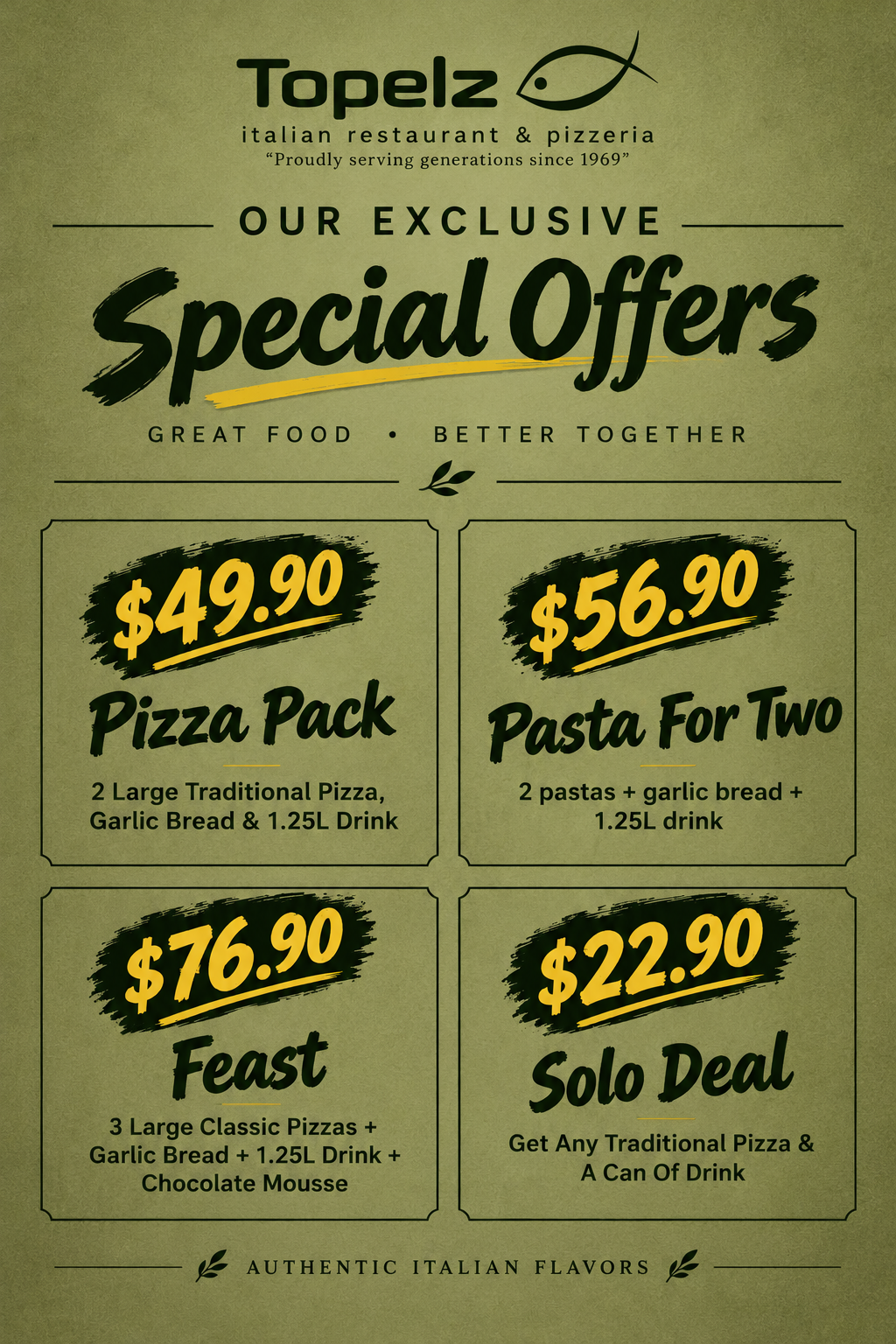 Topelz Special Offers Menu.png