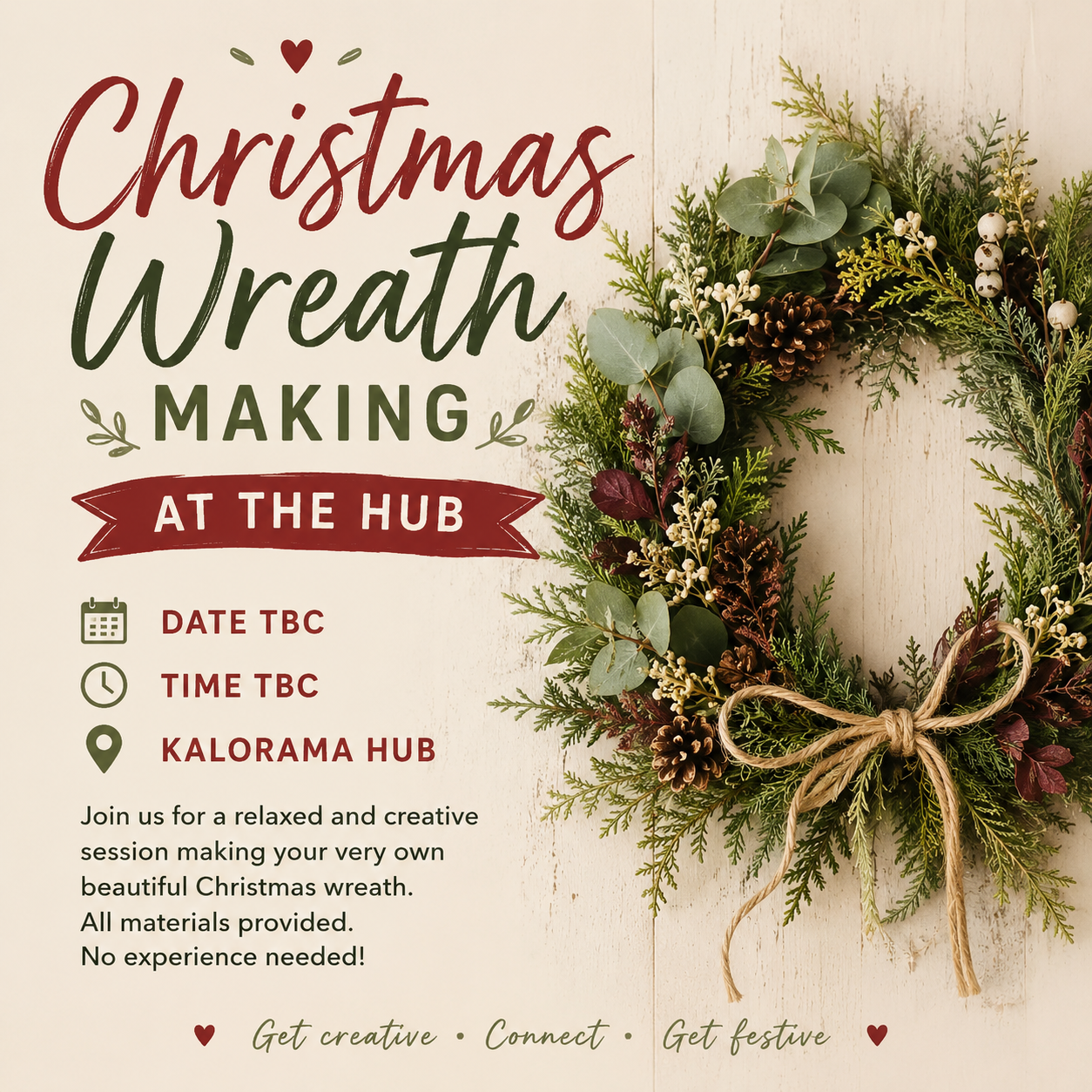 Christmas Wreath Making