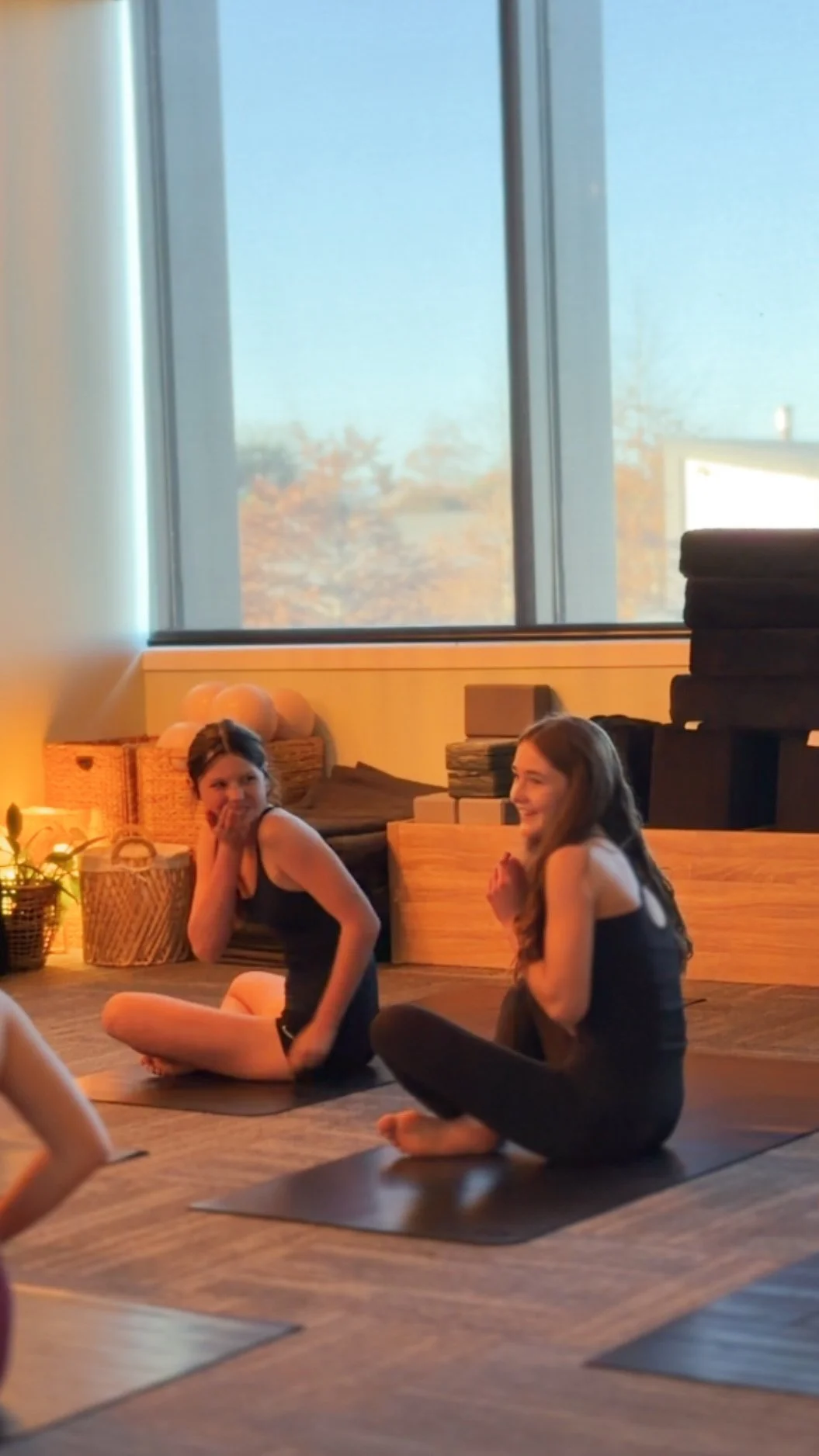 Children's yoga and Teenager Yoga classes at Breath & Being Studio in Lincoln.