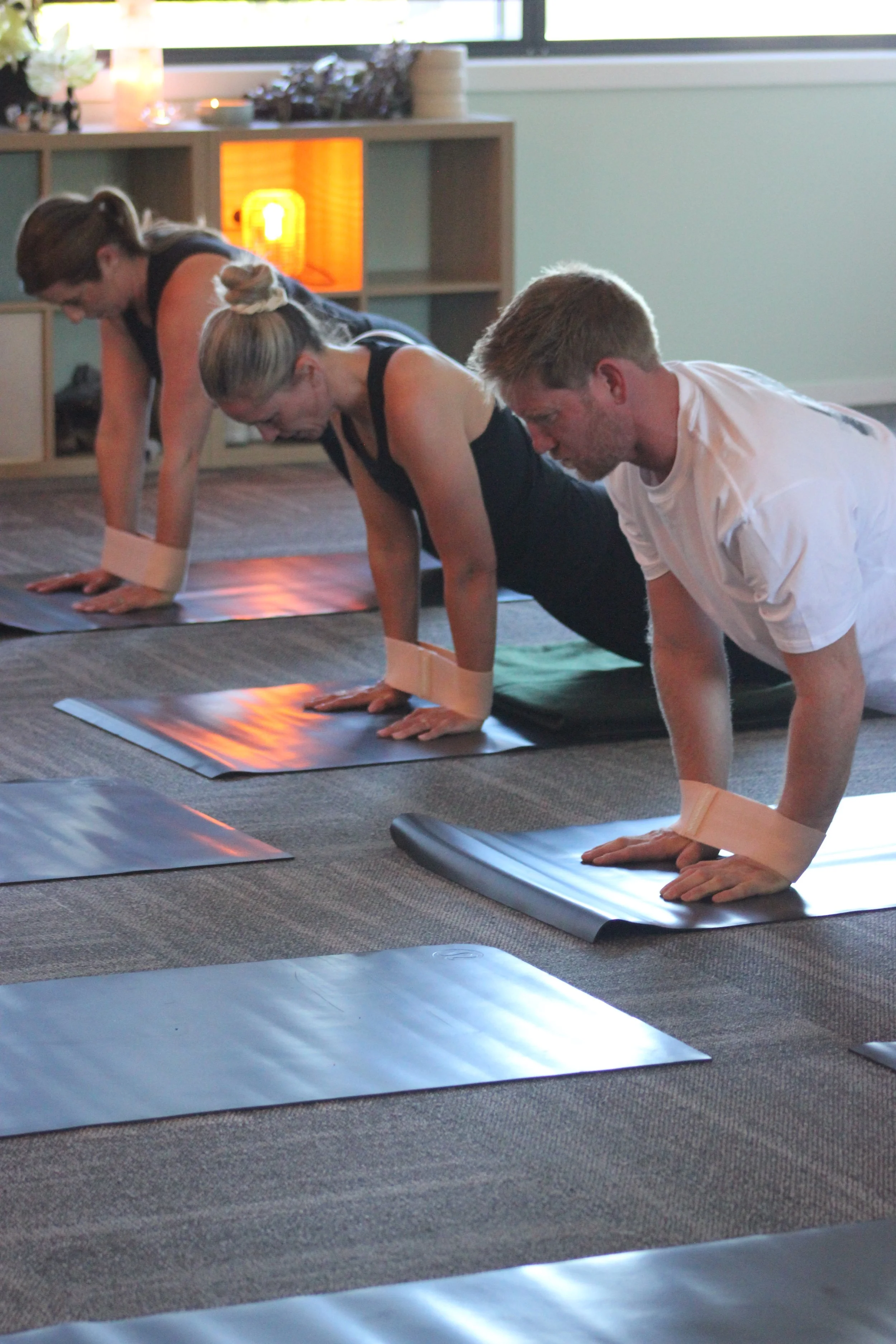 Mat Pilates at Breath & Being strengthens from the centre outward.