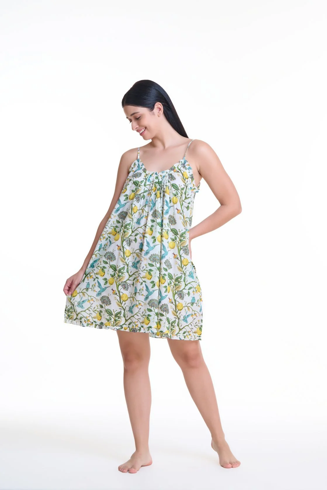 MD-866DD Printed | Short Dress