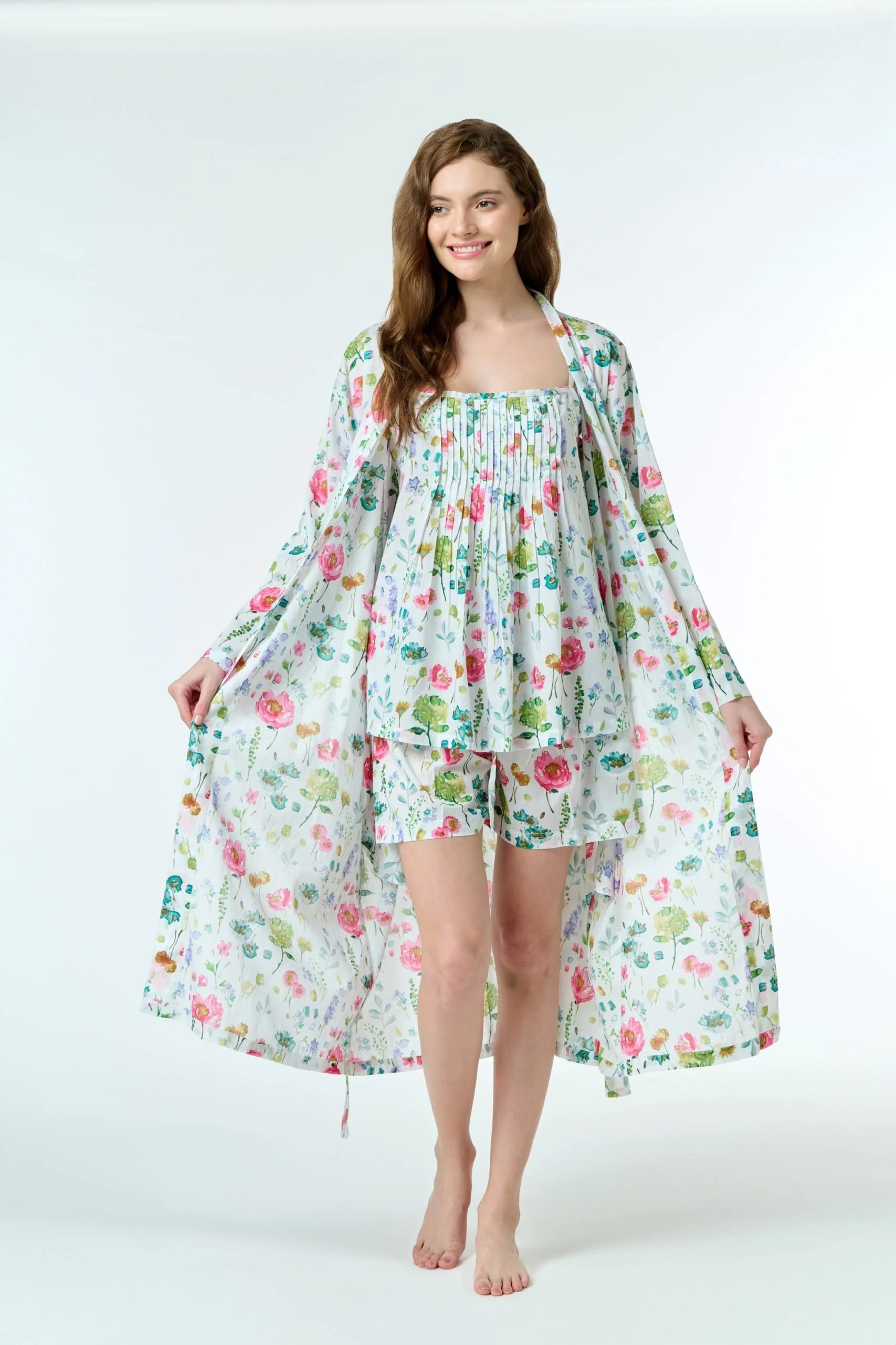 MD-75A1 Printed | Dressing Gown/Robe