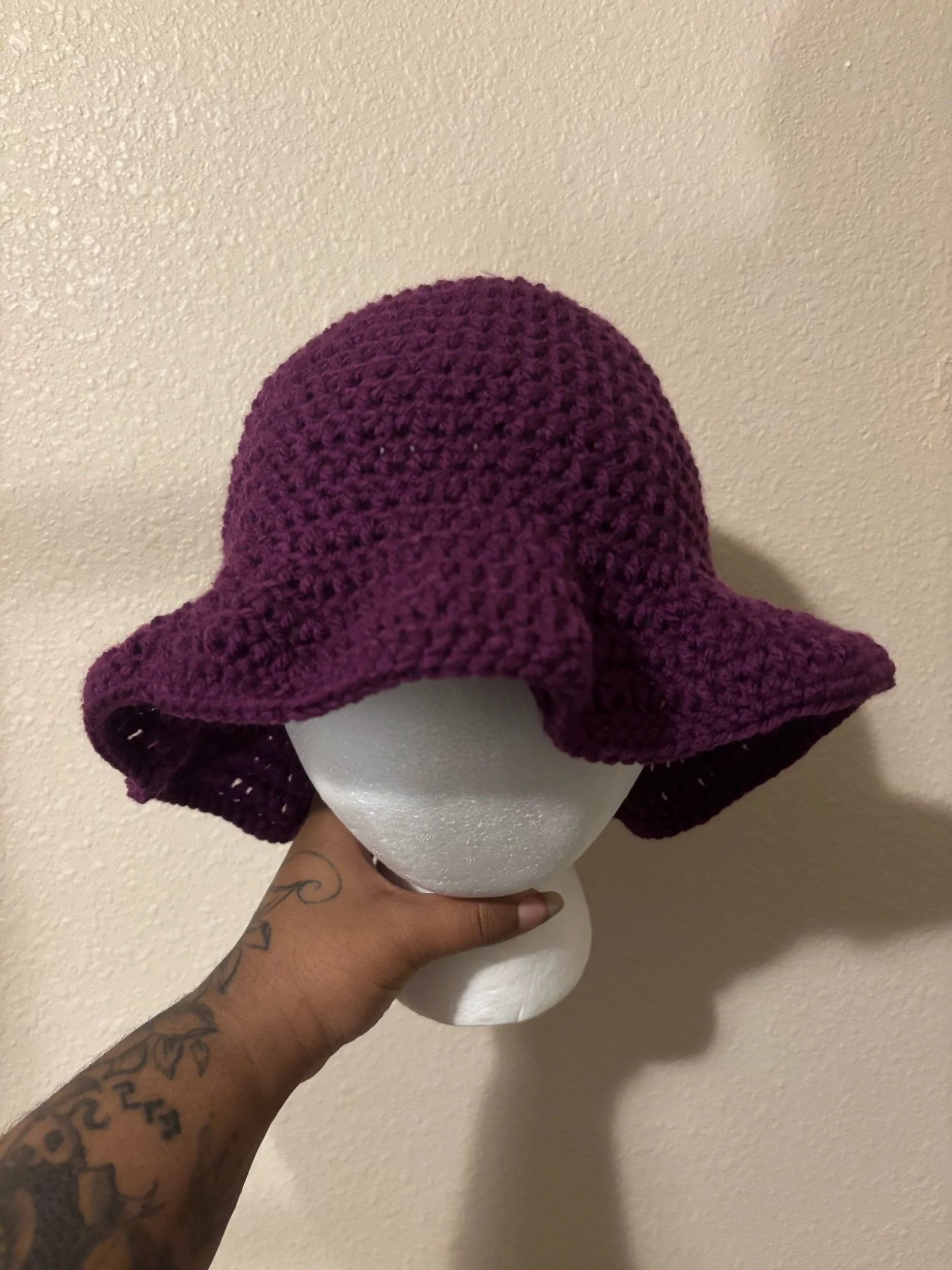 Purple Bucket Bucket Hat