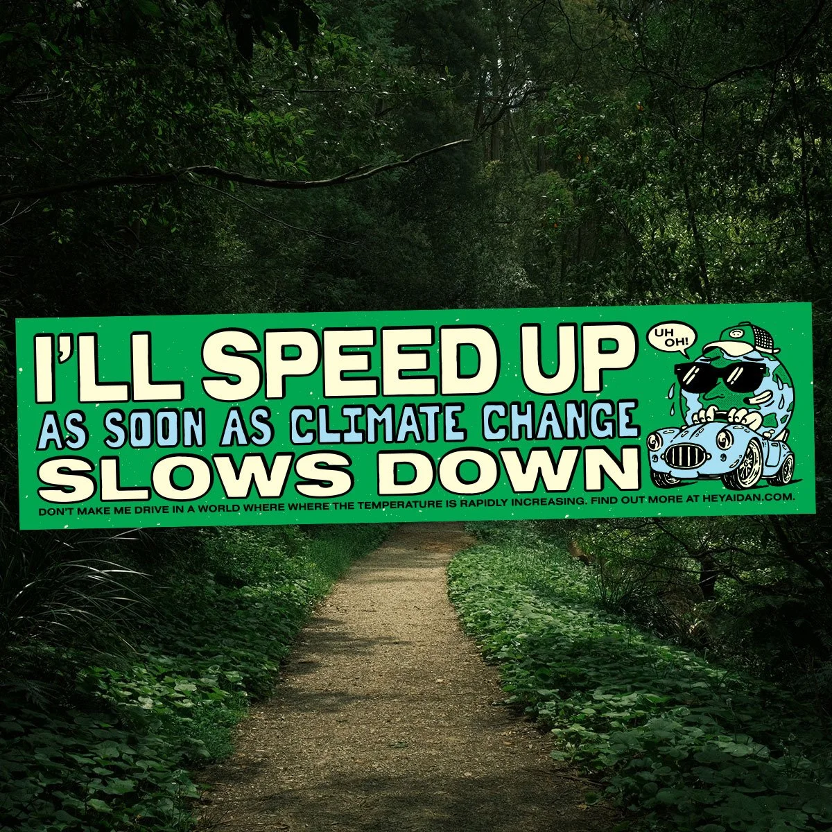 Climate Change Bumper Sticker