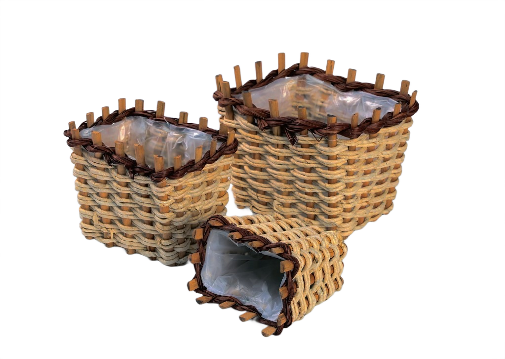 Rattan Basket Rectangular