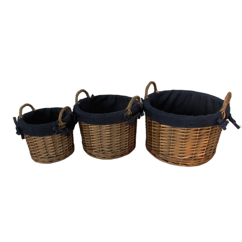 Rattan Basket Round
