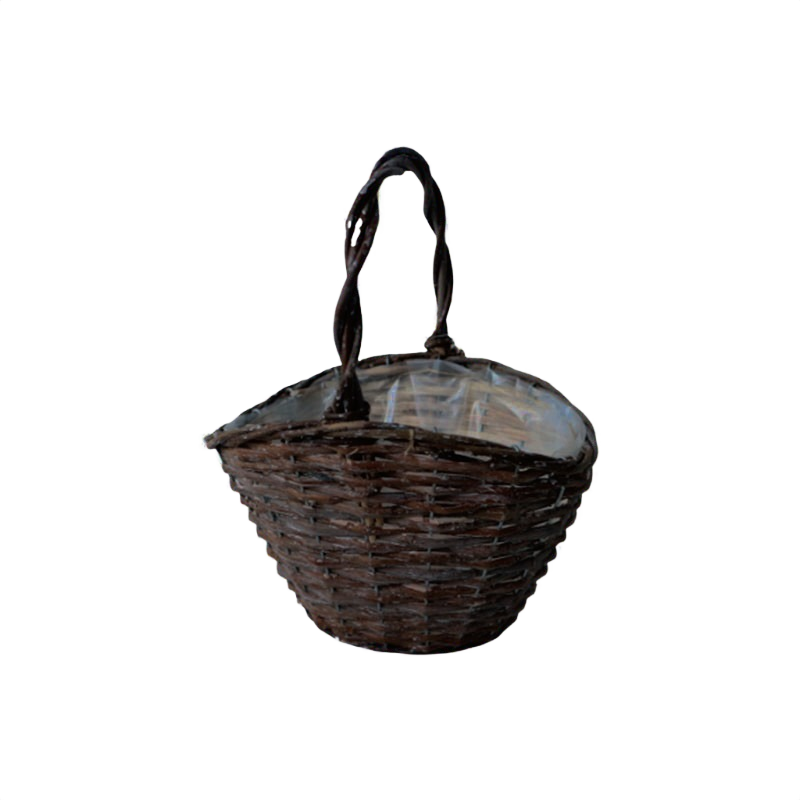 Rattan Basket Round with hanger