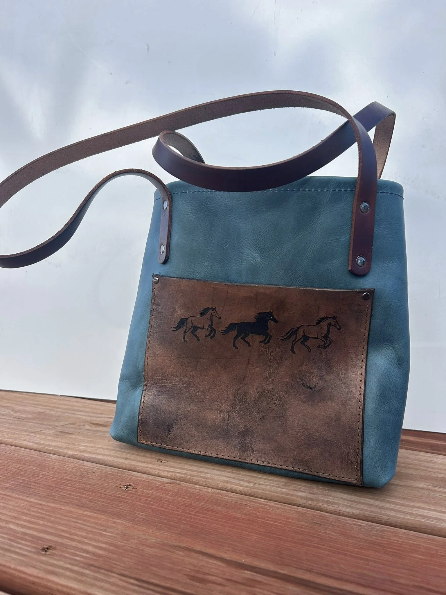 Running Horse Mini Tote