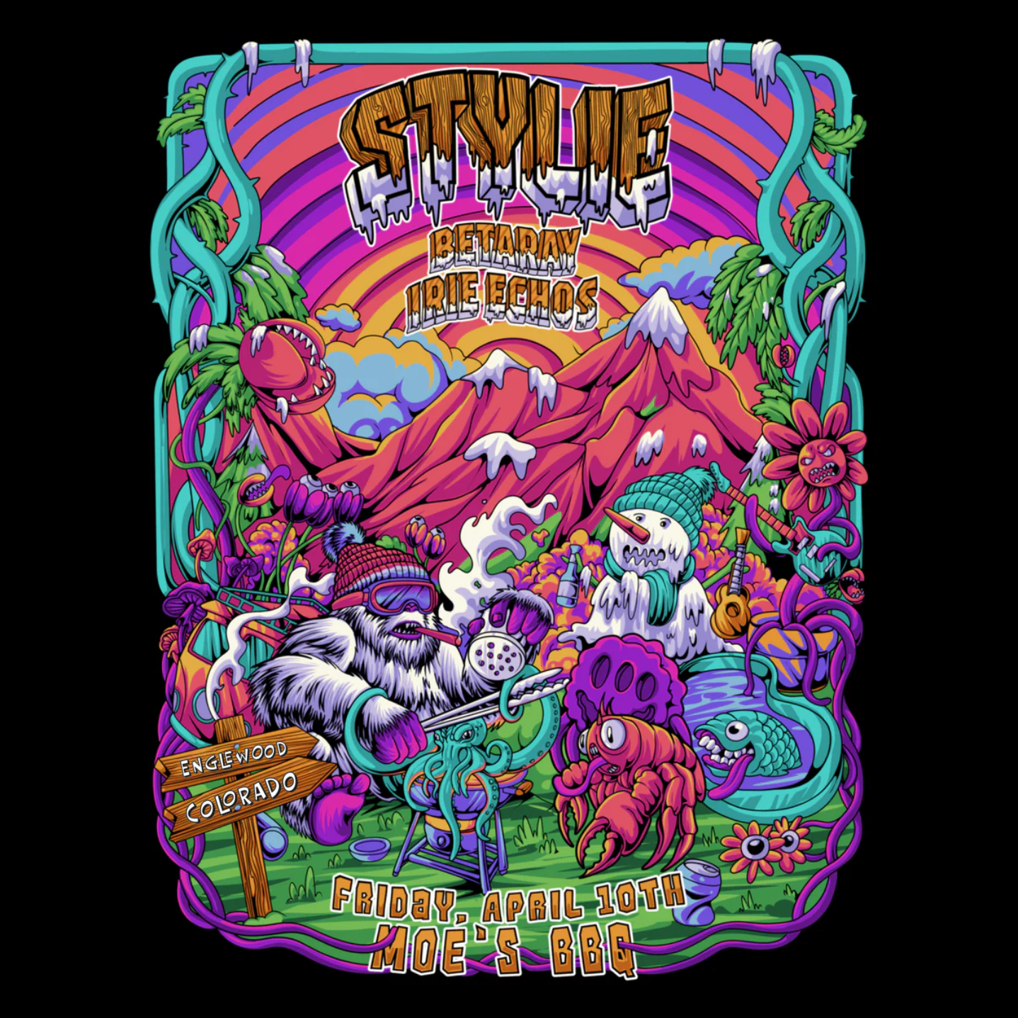 April 10th - Stylie w/ BetaRay at Moe's BBQ