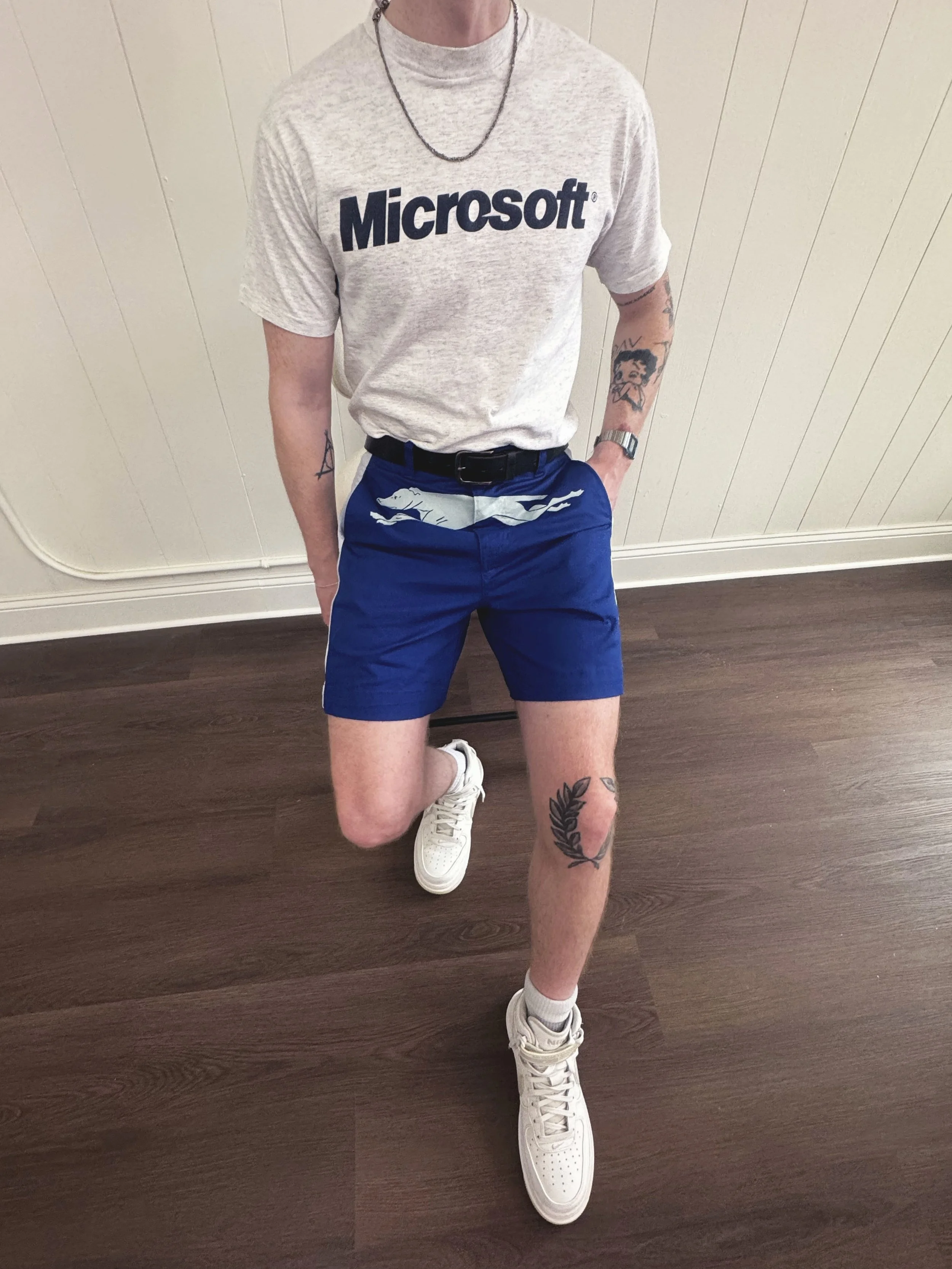 Accidentally Iconic Short [Blue]