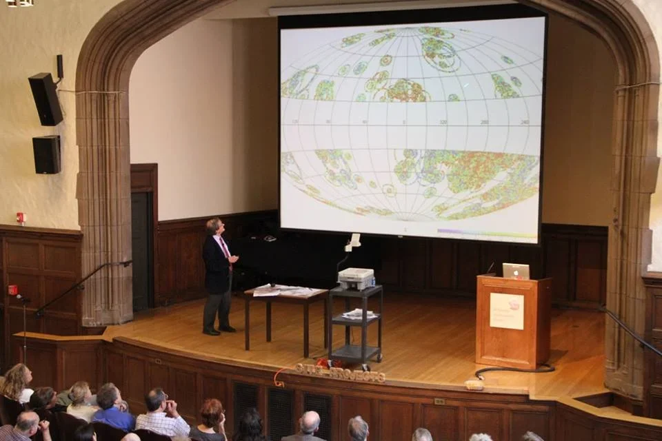 Sir Roger Penrose. Before The Beginning and Beyond Eternity, 2015