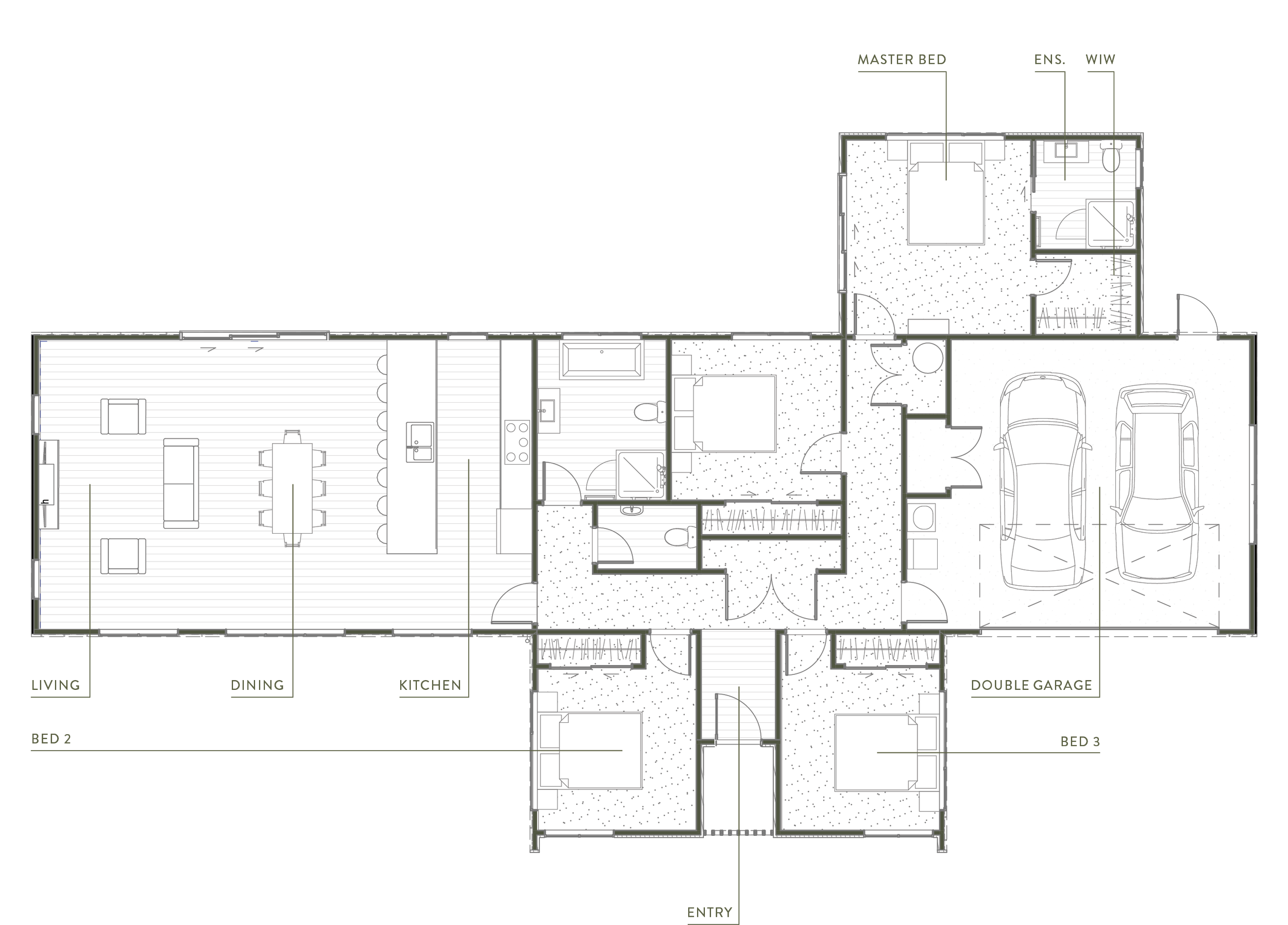 Gillies Group's turn-key home, Karaka, floor plan