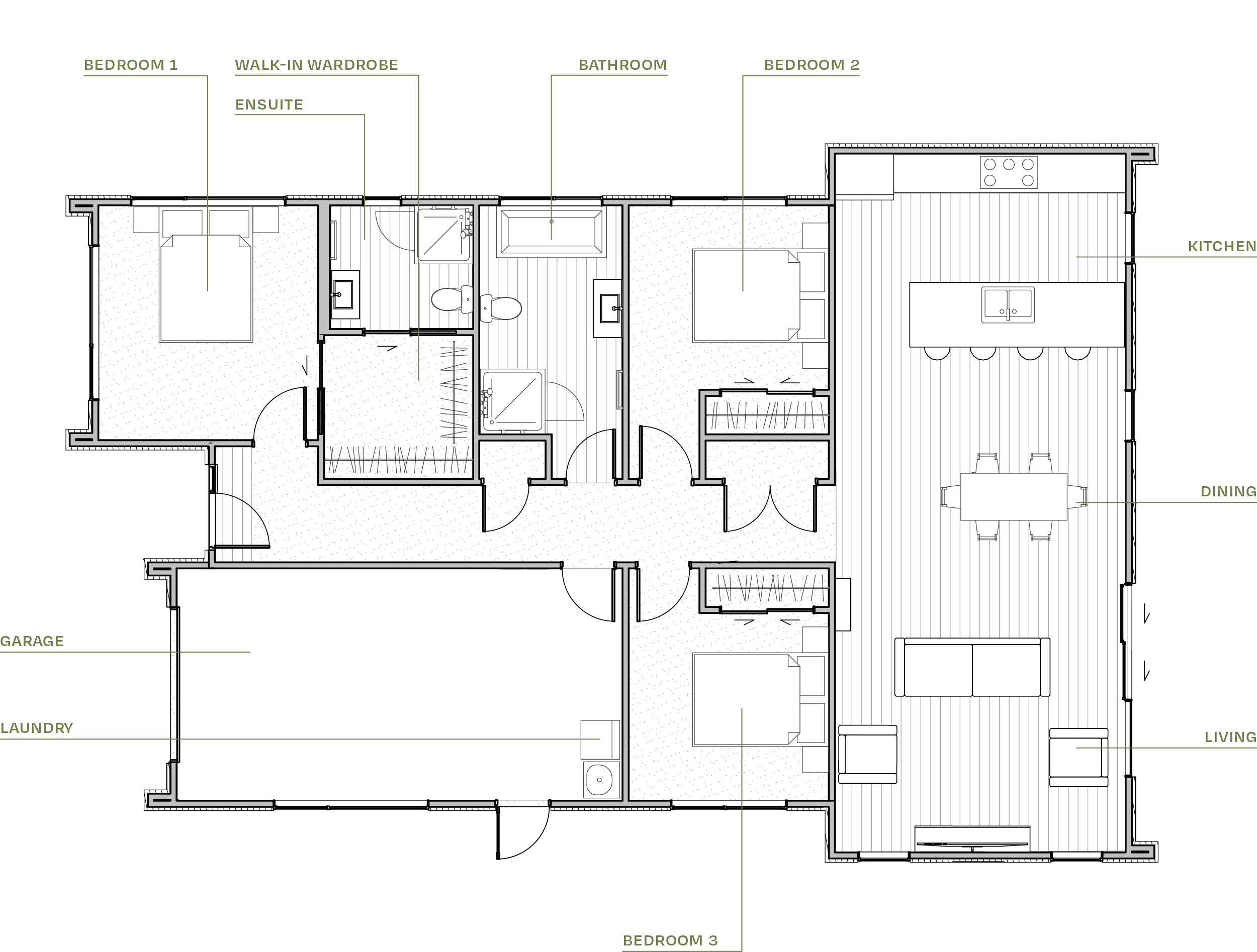 Floor plan of Sunline, a Back Straight house type by Gillies Group in Upper Hutt
