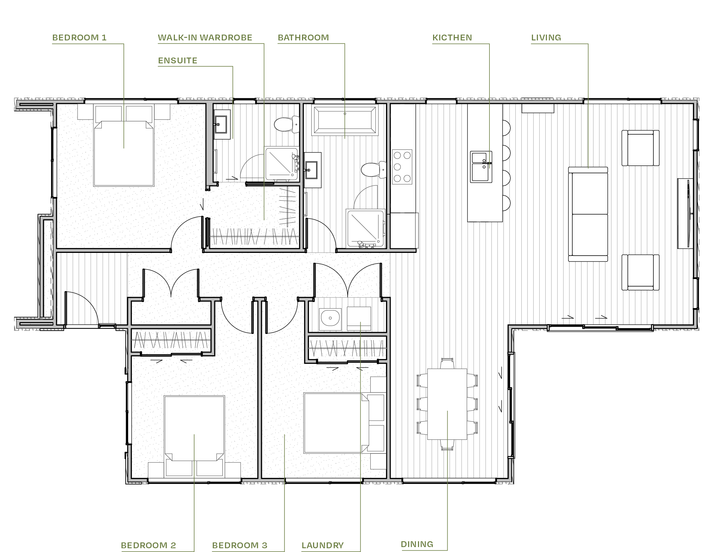 Floor plan of Back Straight house type, Zabeel