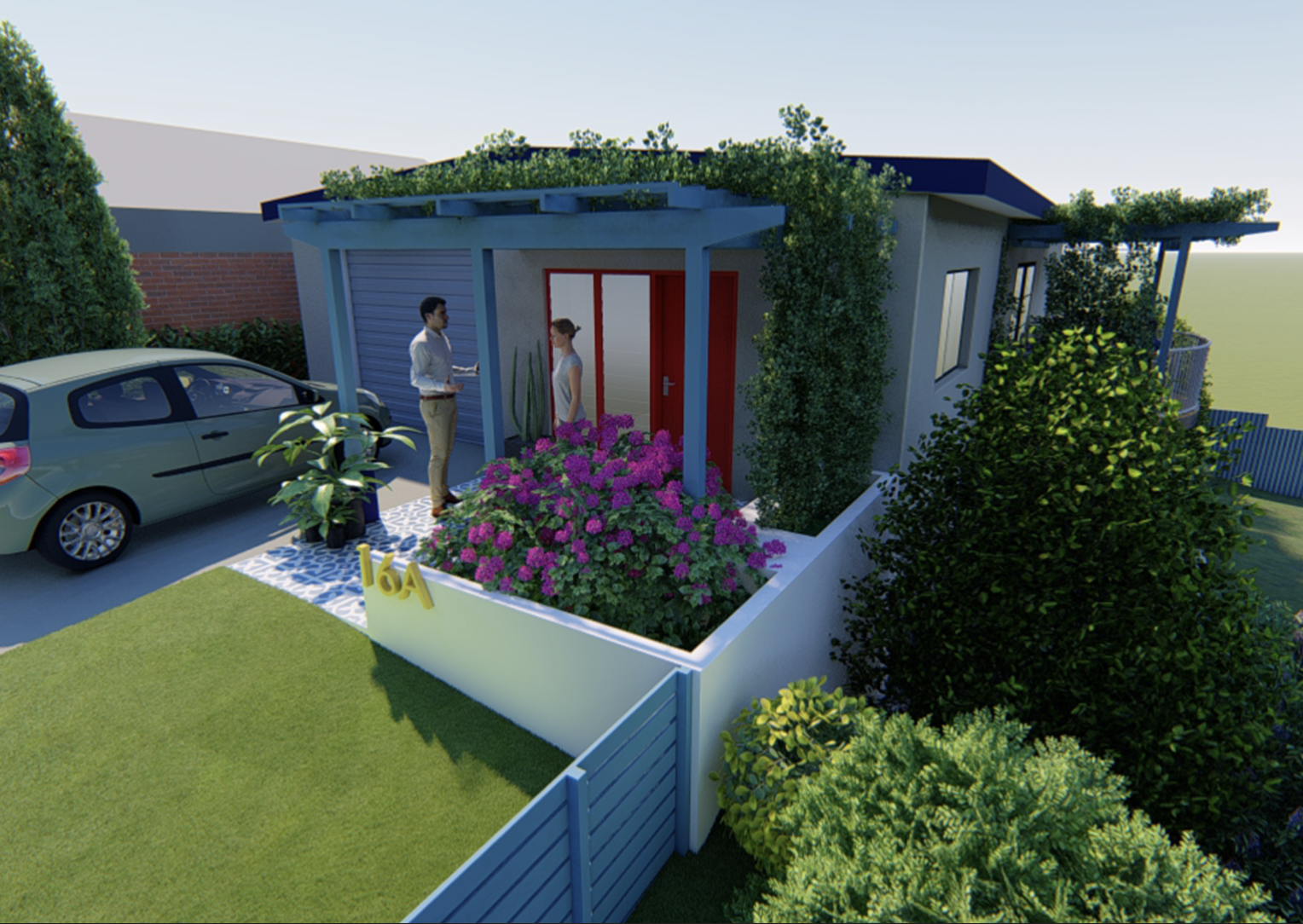 Oranssi project: slat roof