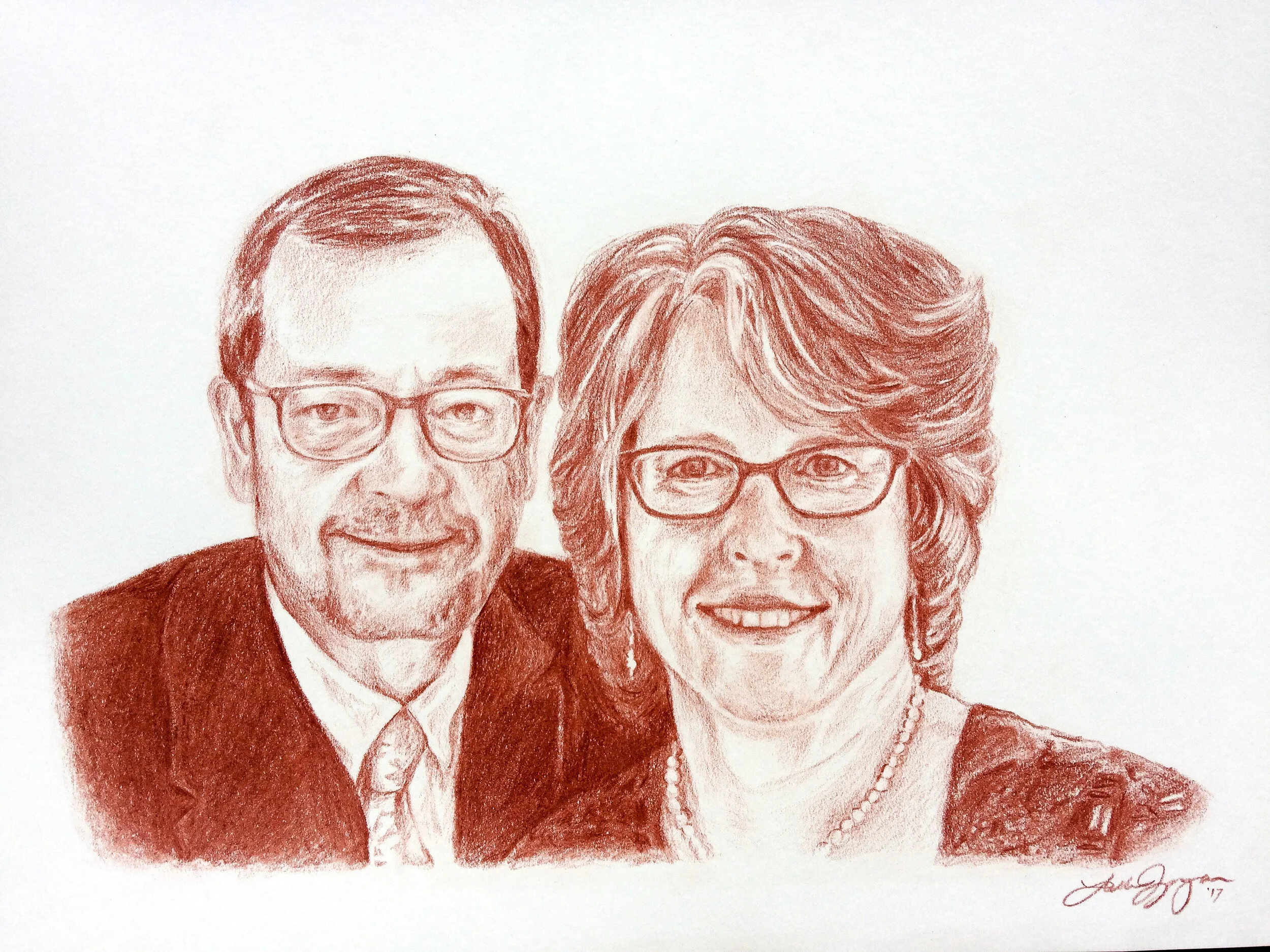 2017. Charcoal pencil on paper. 11” x 14”.