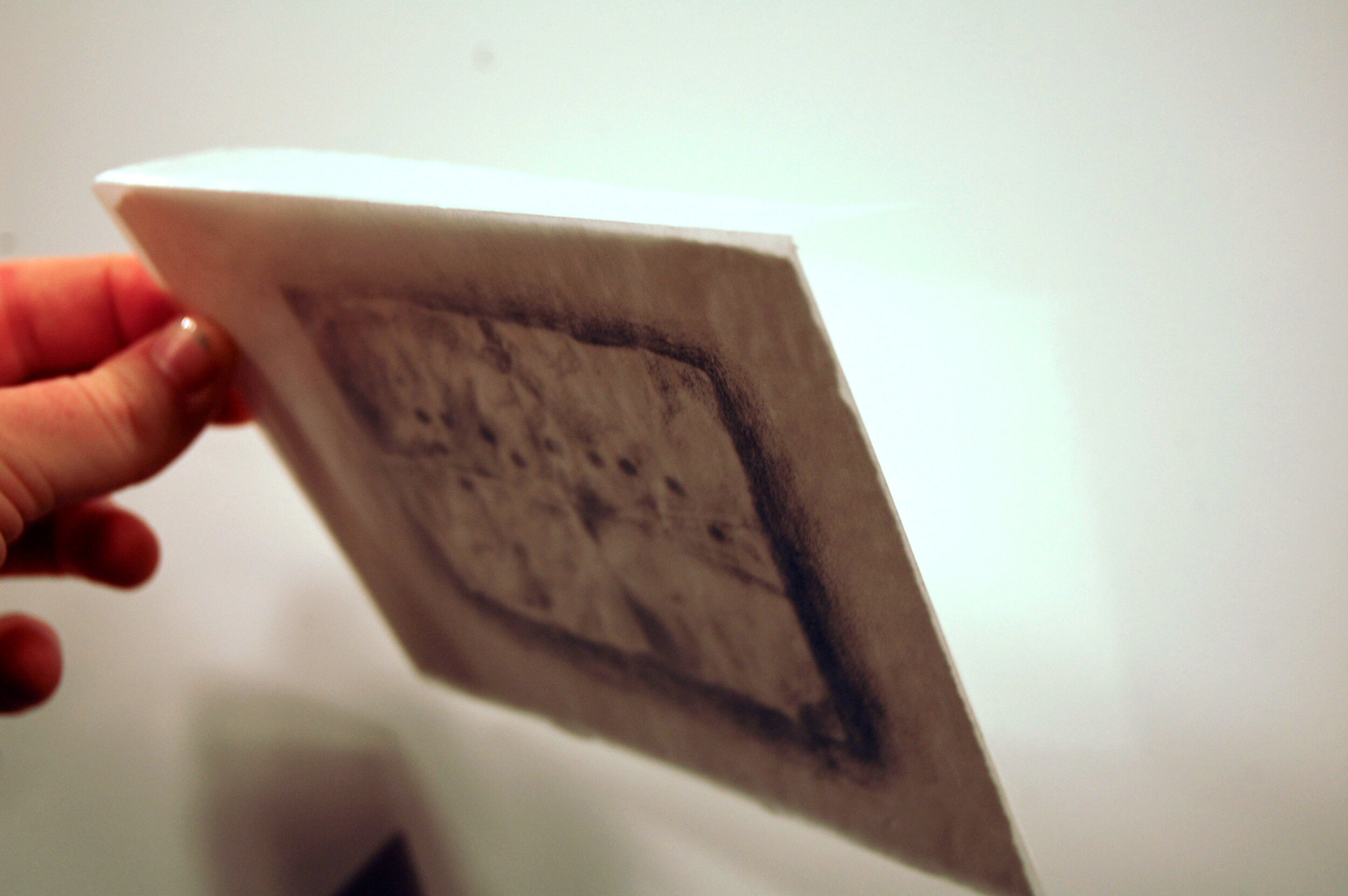 Peace (detail). 2012. Lithograph in glassine envelope. 4” x 5”. 20 remaining. $30.