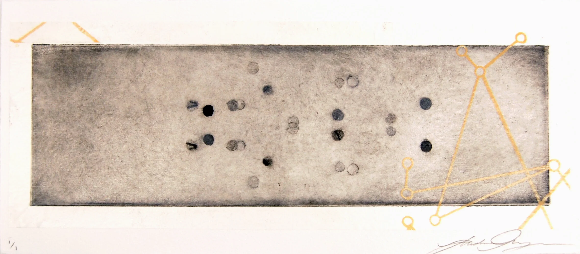 Formation. 2012. Lithograph. 5" x 9". Not available for sale.