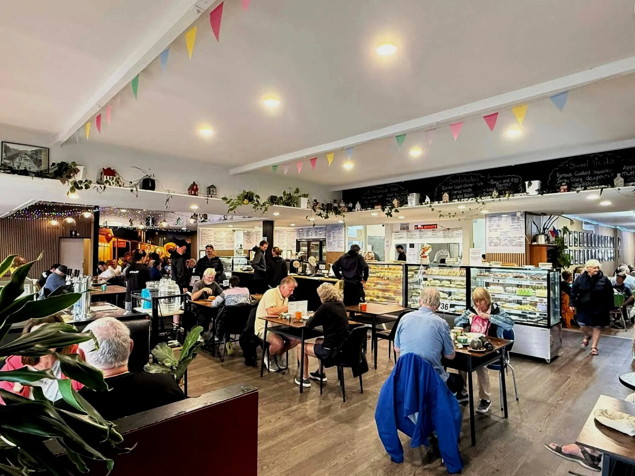stone oven bakery & cafe customers enjoying there visit in Hokitika