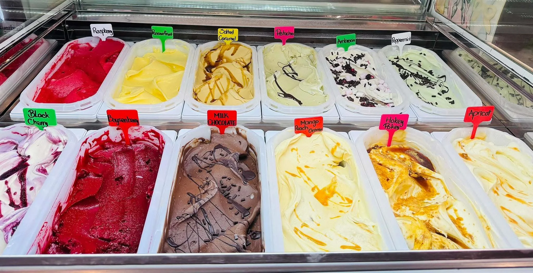 Gelato and sorbet