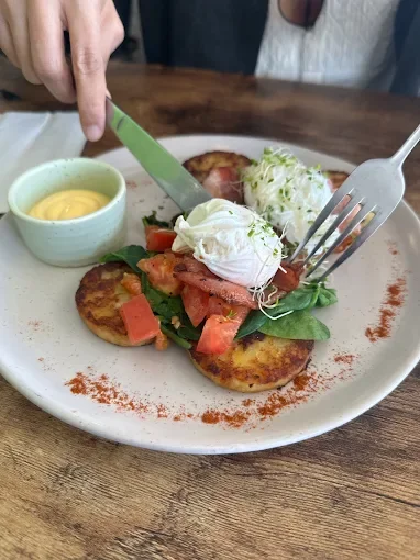 stone oven bakery and restaurant meal off their breakfast menu