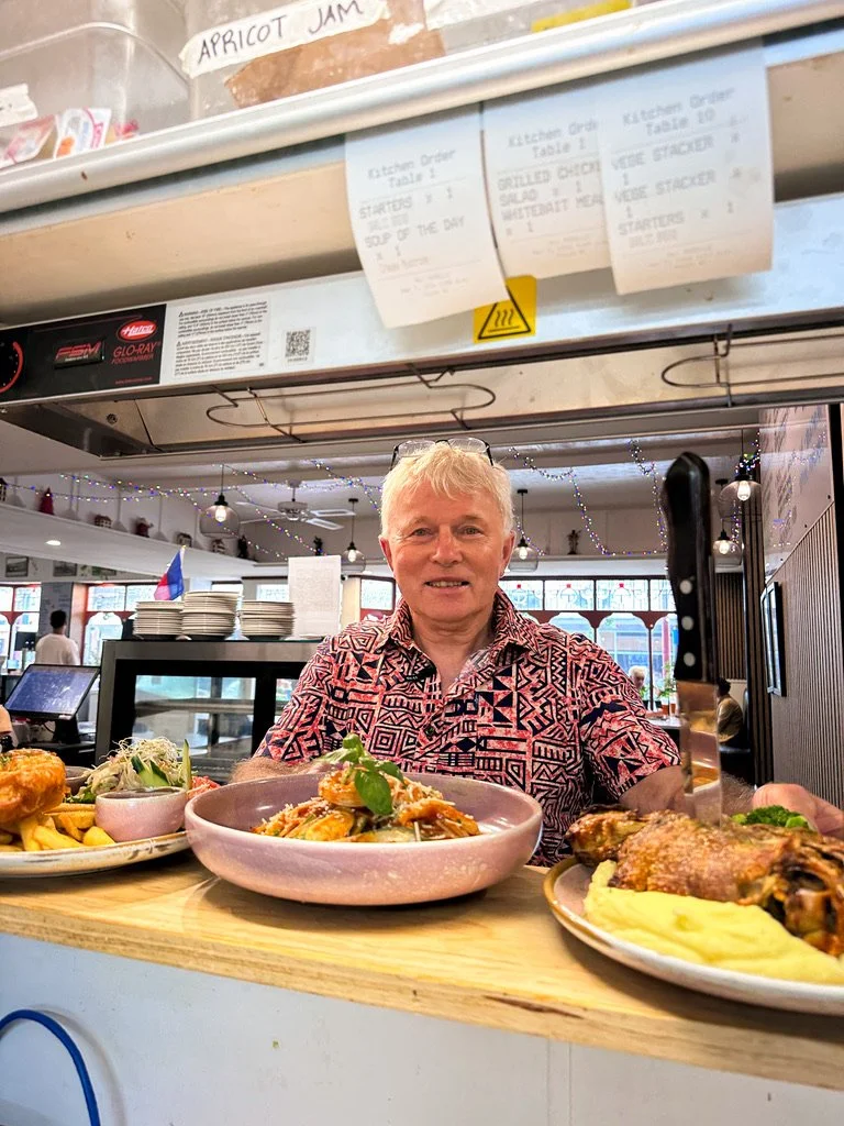 Dicey owner of stone oven bakery and cafe