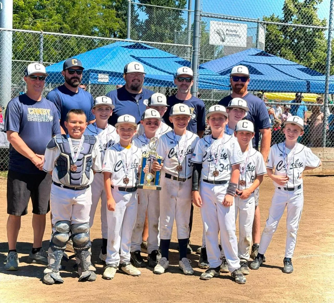 🏆💙💛 Congratulations to Canby Minor National Team Hill on an incredible 3rd Place finish at the State Tournament! 💛💙🏆

What an amazing season! Your hard work, determination, and teamwork were on full display all weekend long. Congratulations to 