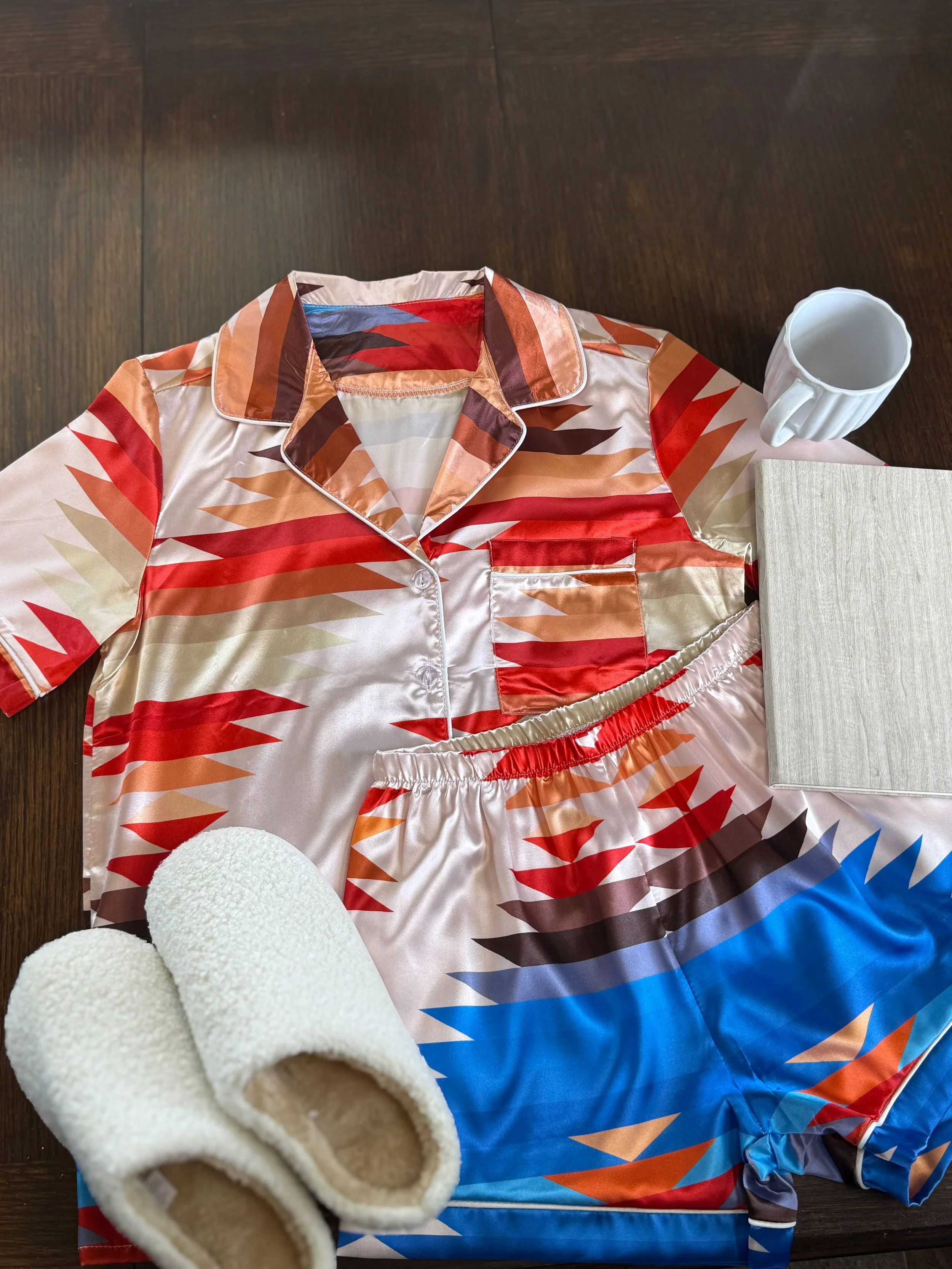Women’s Aztec Pajama Set