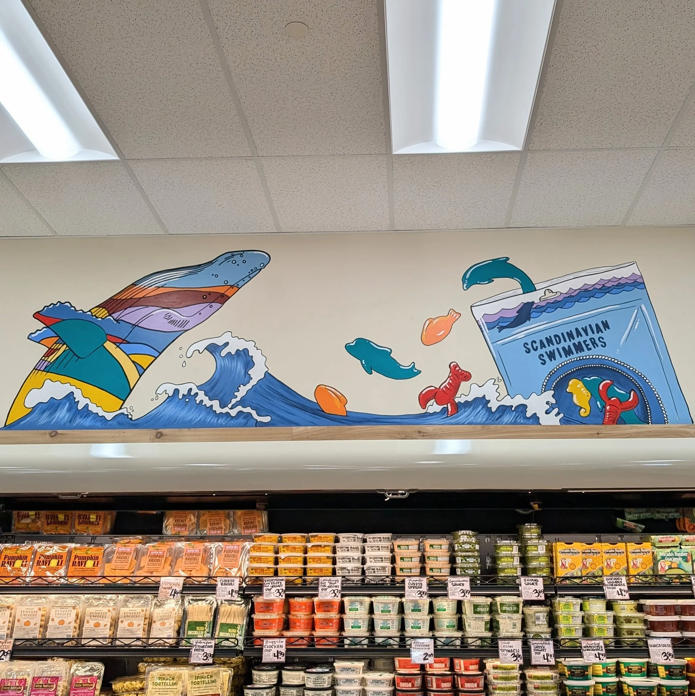 Whale meets Swimmers