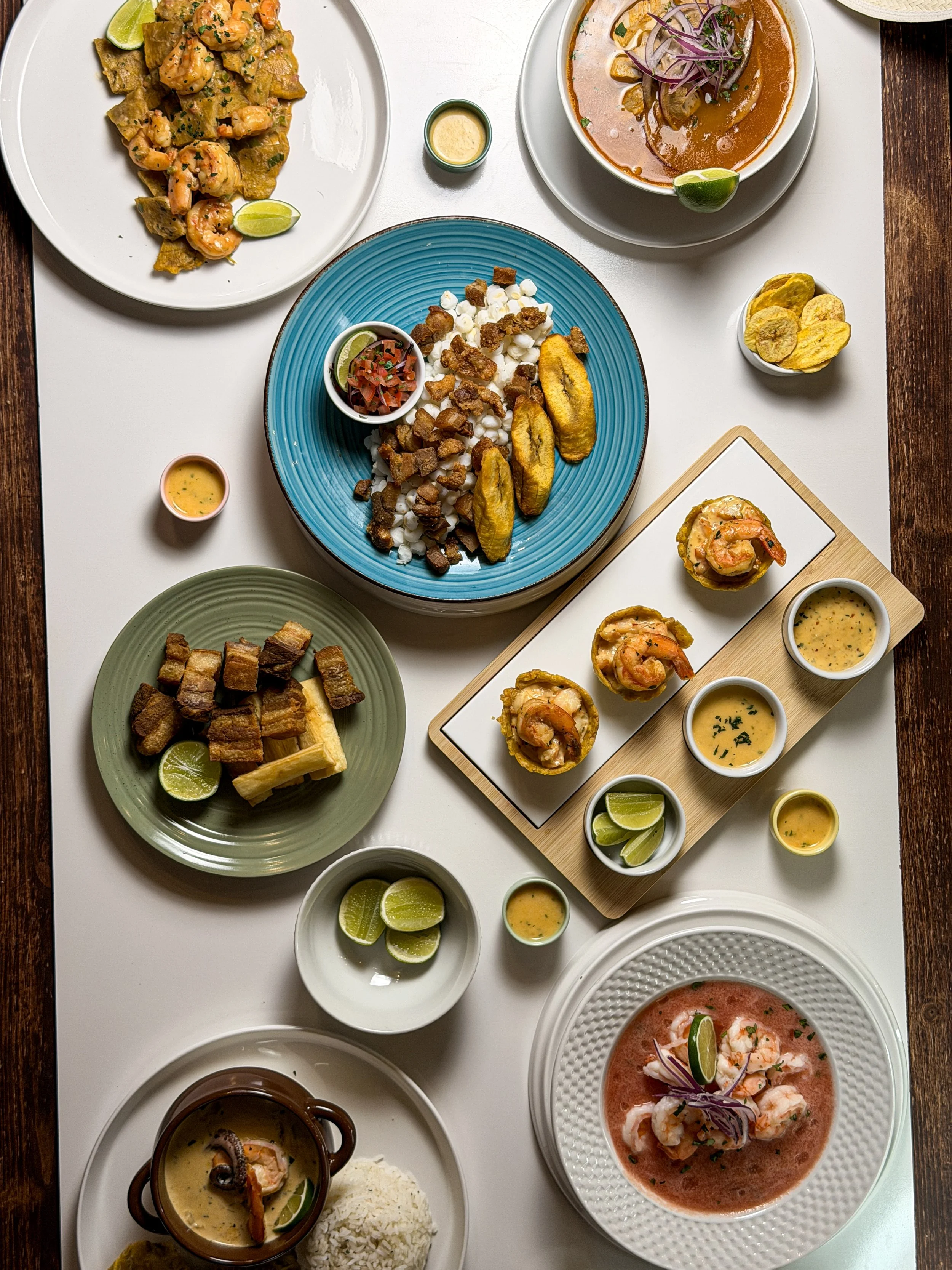 Meridian 78 table food.JPG