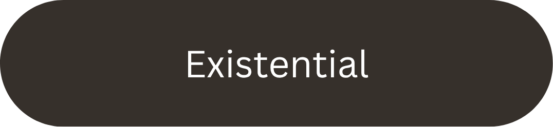 Black background with white text that says "Existential"