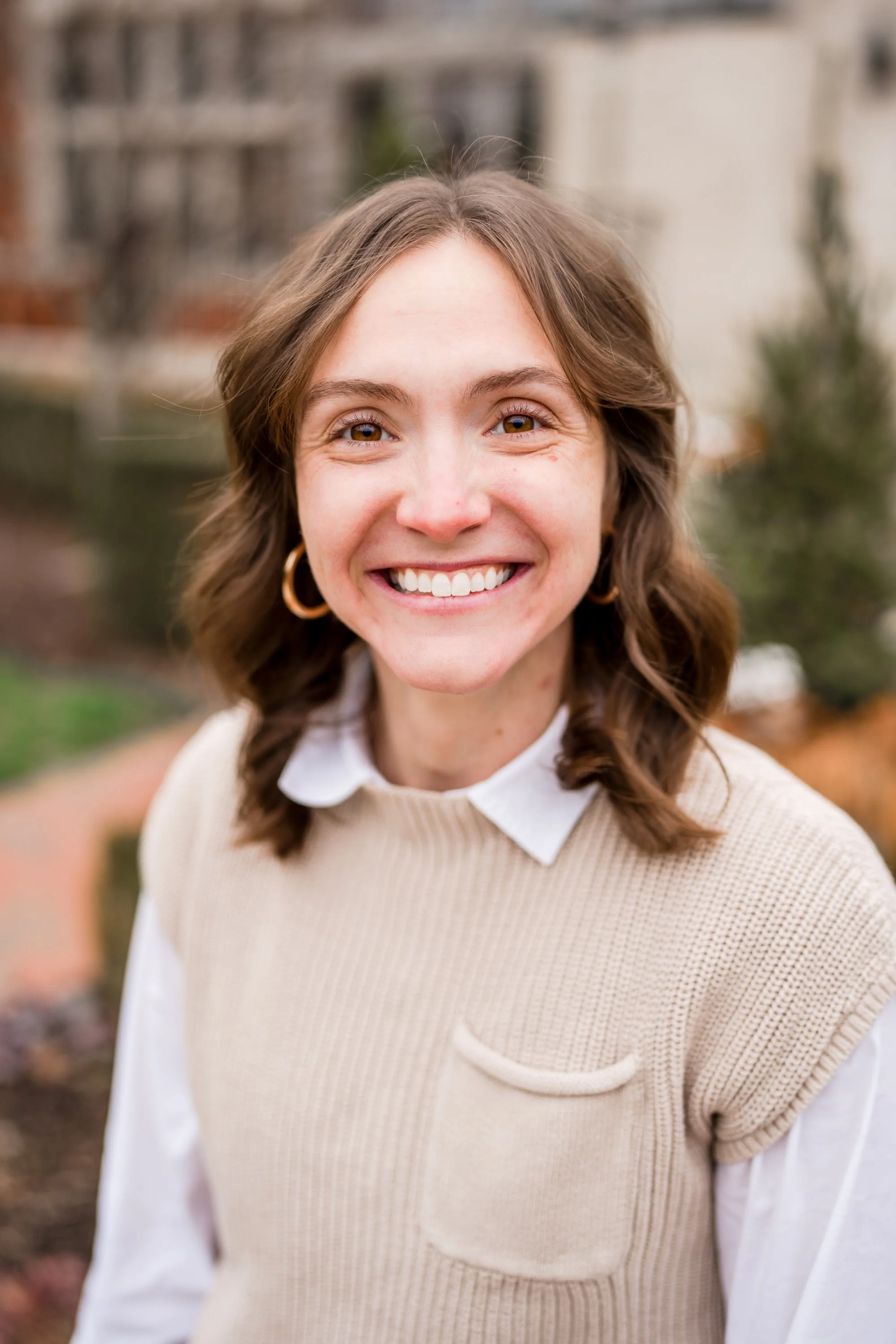 Taylor, designer and co-owner of 614 Porch Decor in Gahanna, Ohio
