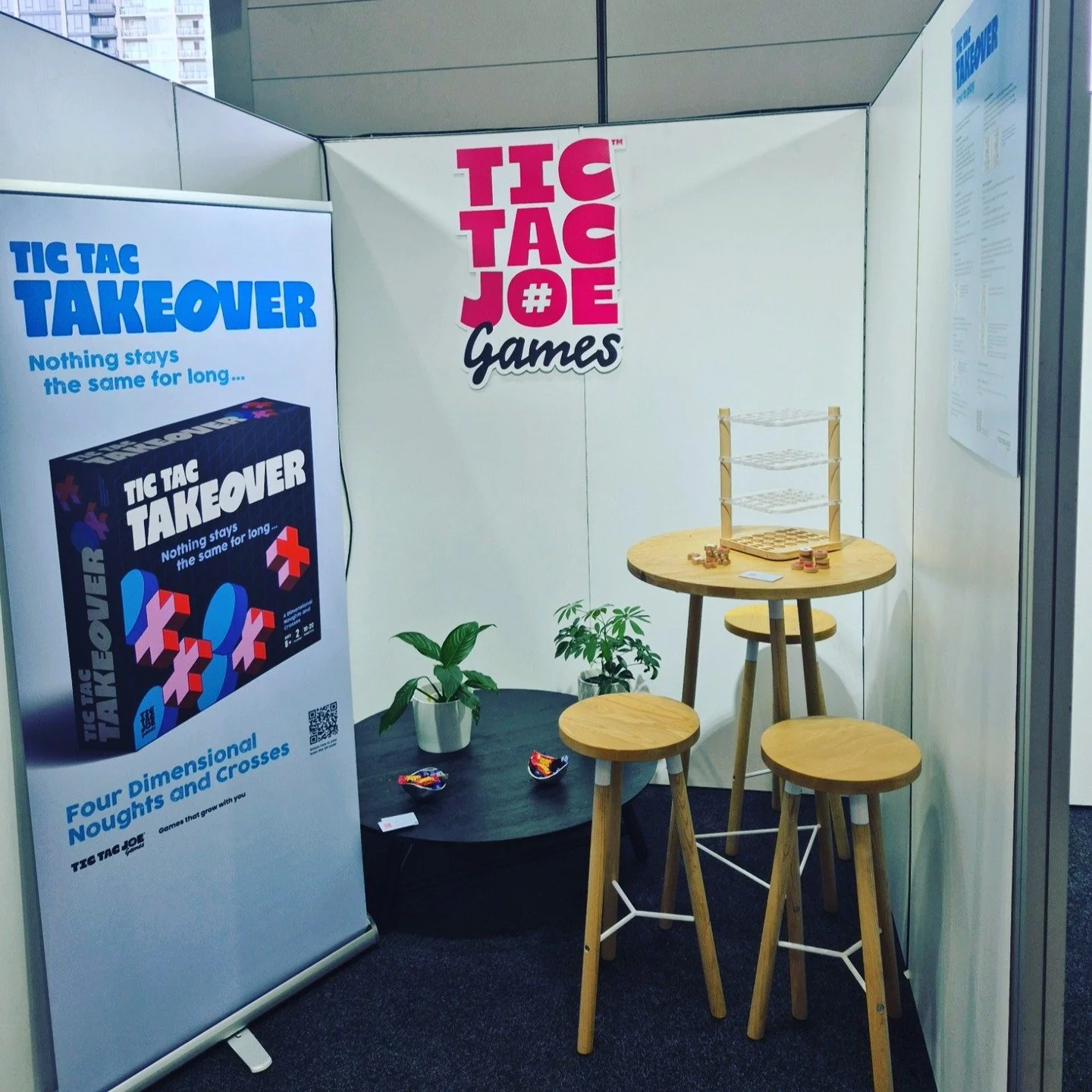 The booth is ready. The Melbourne Toy Fair starts tomorrow. Let's see what these events are about

#ToyFair #TradeShow #AustralianToyAssociation #Awards #ToyIndustry #Toys #TradeFair 
#TTJ #TicTacJoeGames #Takeover #TicTacTakeover #4Dtictactoe #4Dnou