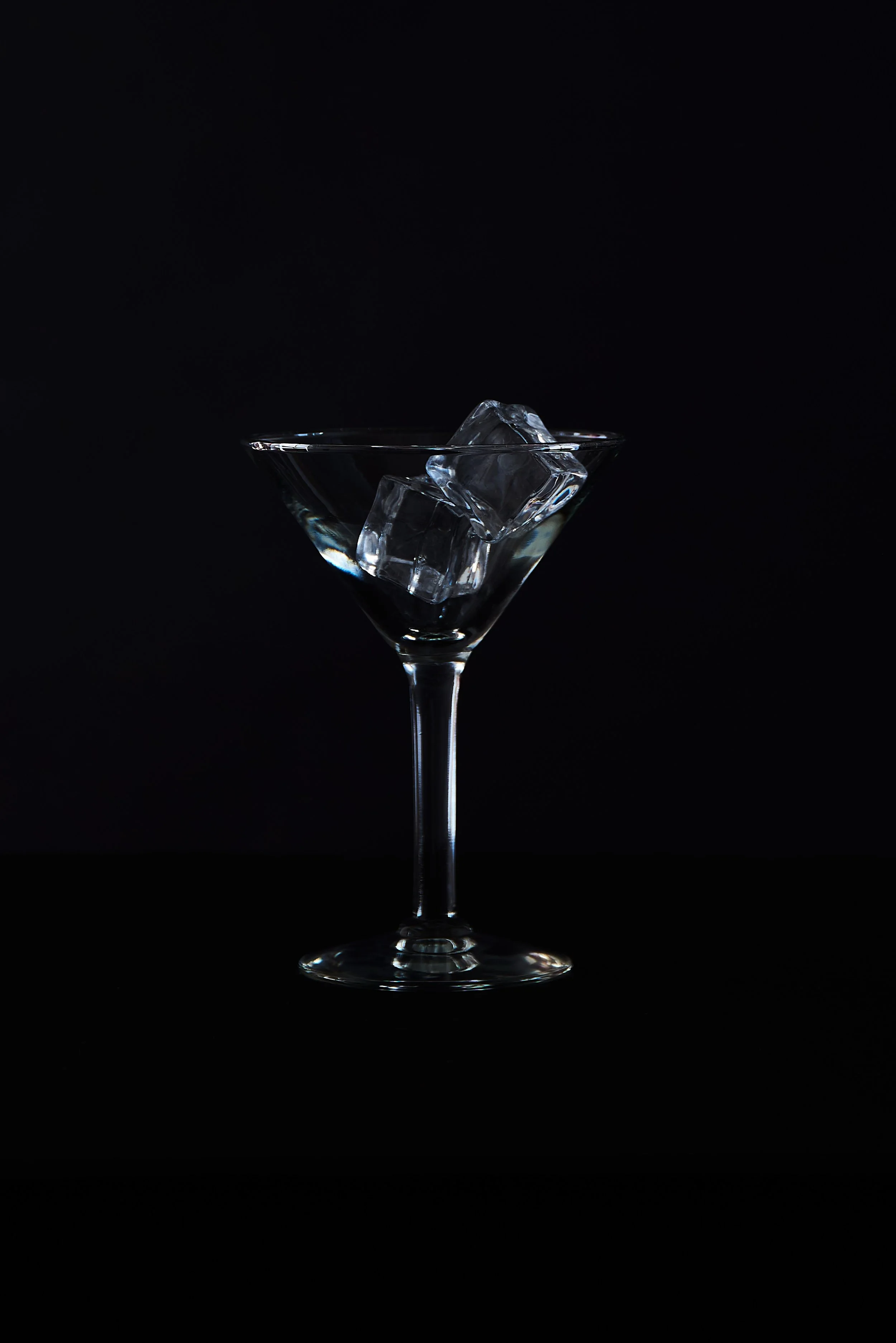 White Line Glassware- On the rocks