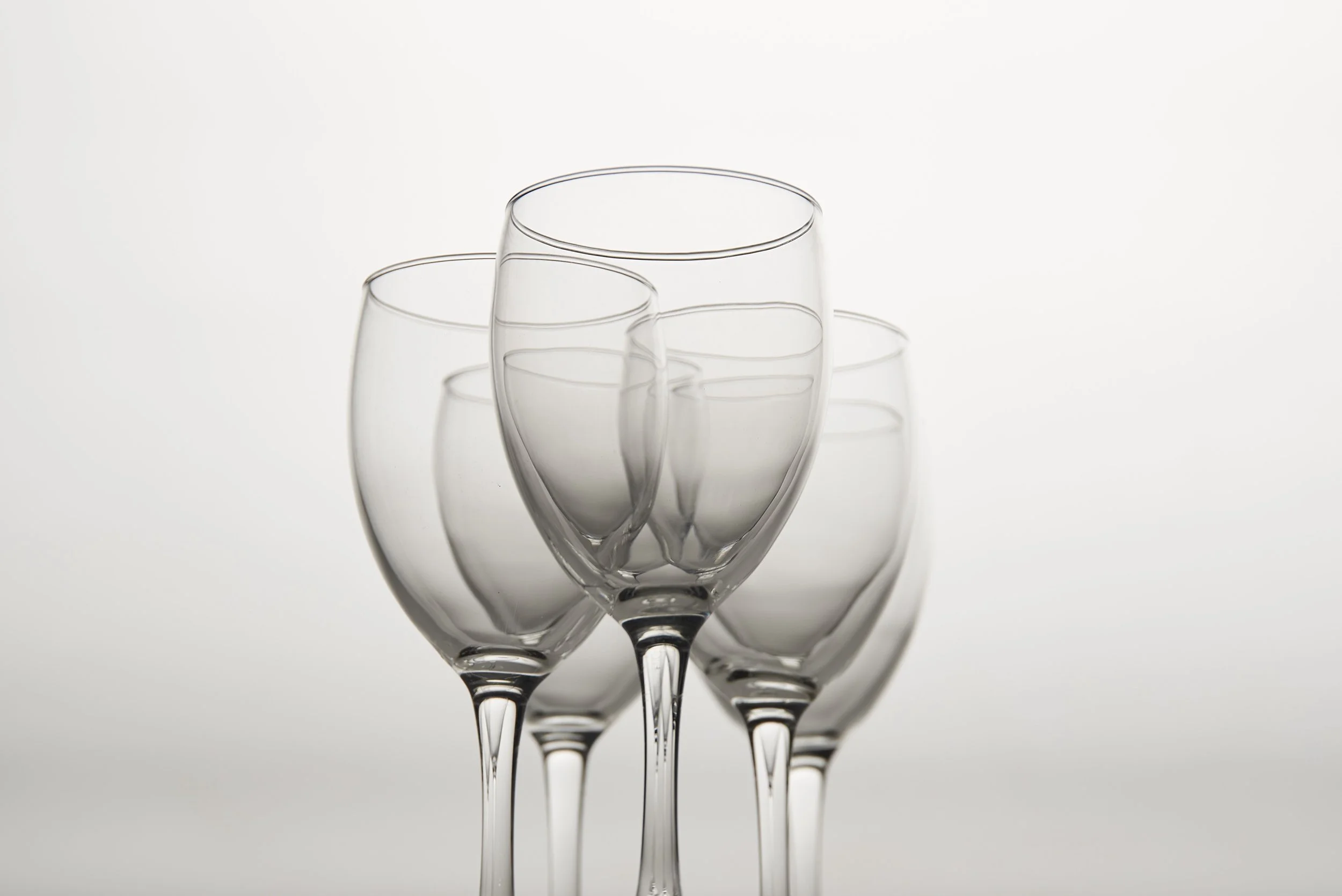 Black Line Glassware- Couple of Glasses