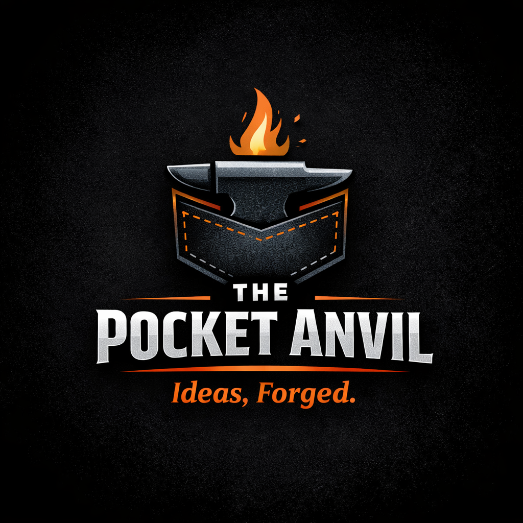 The Pocket Anvil logo