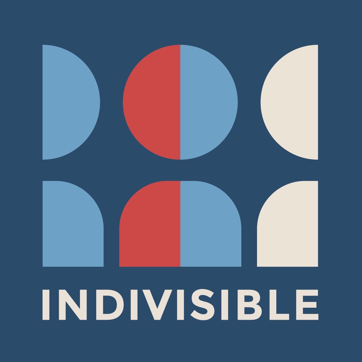 Logo for the Indivisible national organization