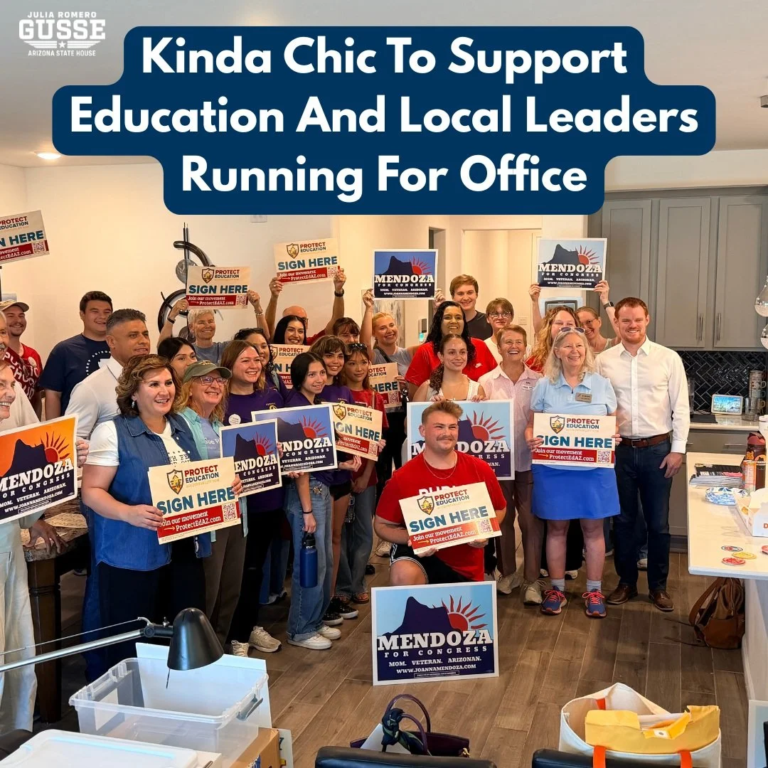Kinda chic to be the change and support a better future for the community! I support local leaders, education, veterans, and your voice. 

#LD16 #JuliaRomeroGusse #StateHouseCandidate #SaveOurSchools #SupportEducation #SupportVeterans #KindaChic