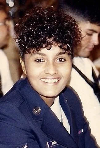 Julia Gusse in uniform