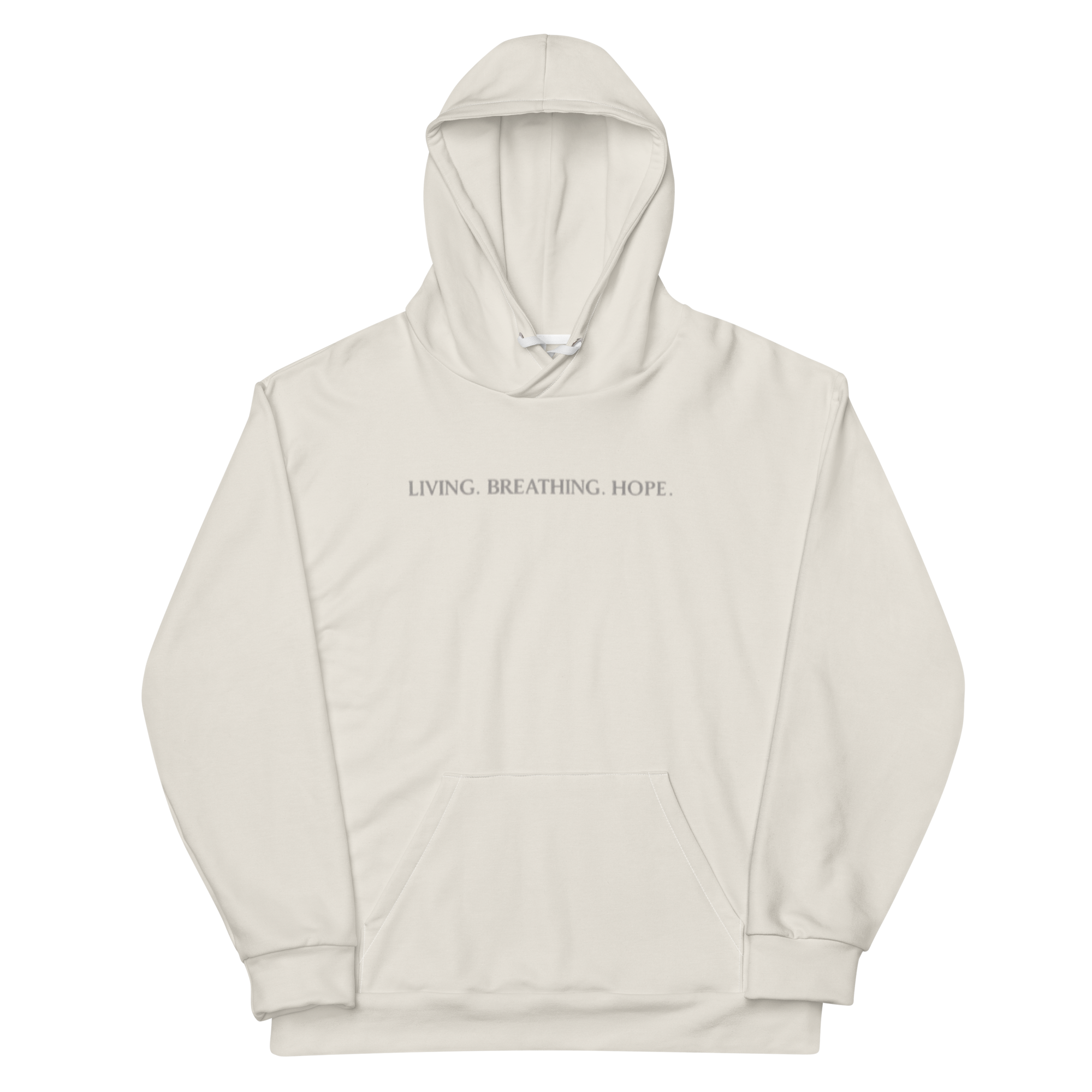 CloudSoft Graphic Hoodie | LIVING. BREATHING. HOPE.