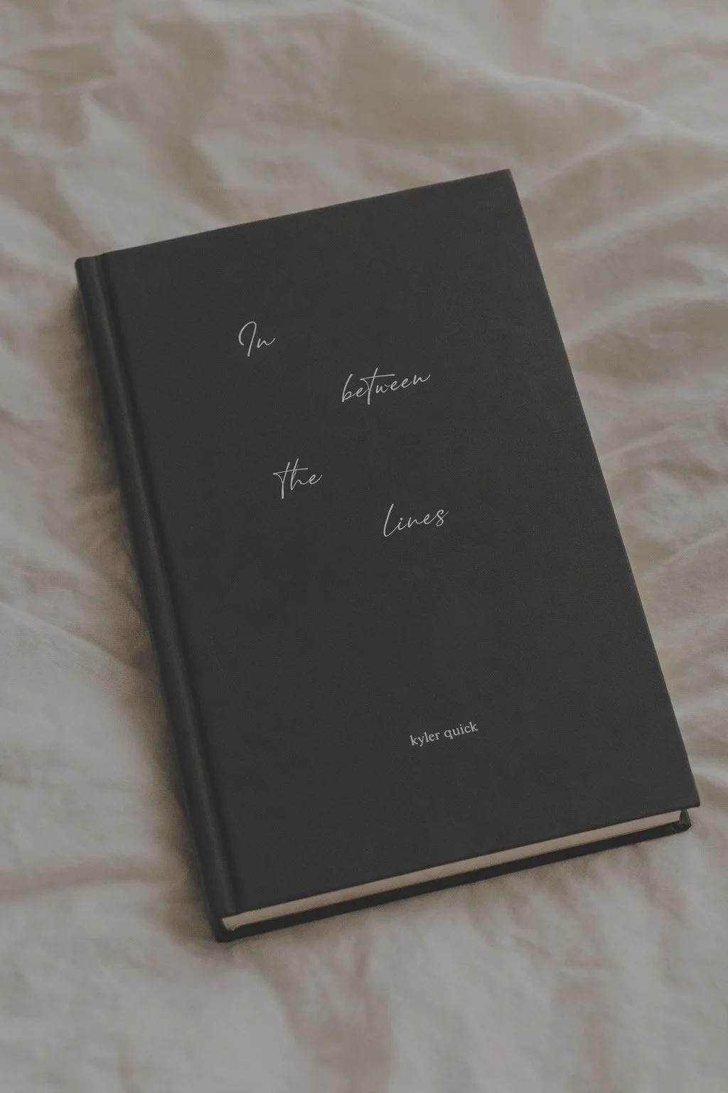 In between the lines: Revised Edition | Hardcover (Grayscale) Signed Copy